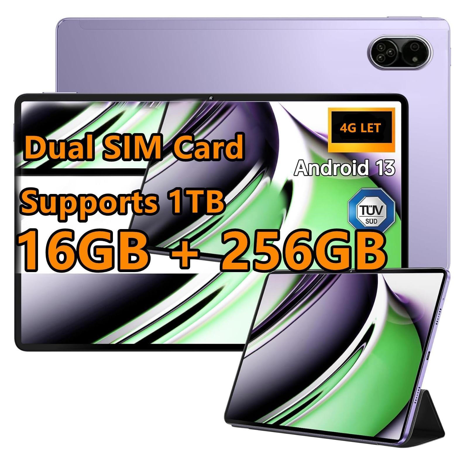 Tableta Android 10.1" JXCNSNW TYD-109pro 16GB RAM 256GB