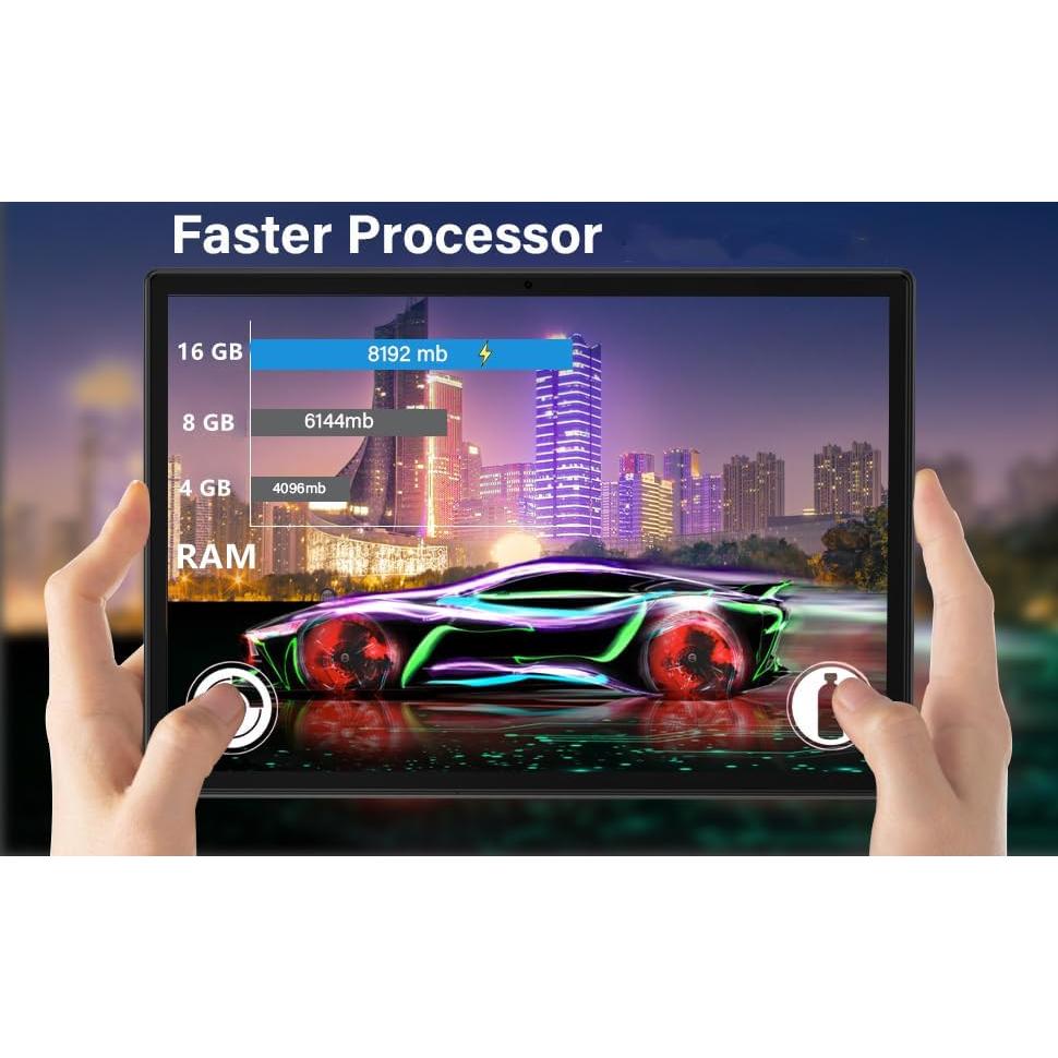 Tableta Android 10.1" JXCNSNW TYD-109pro 16GB RAM 256GB