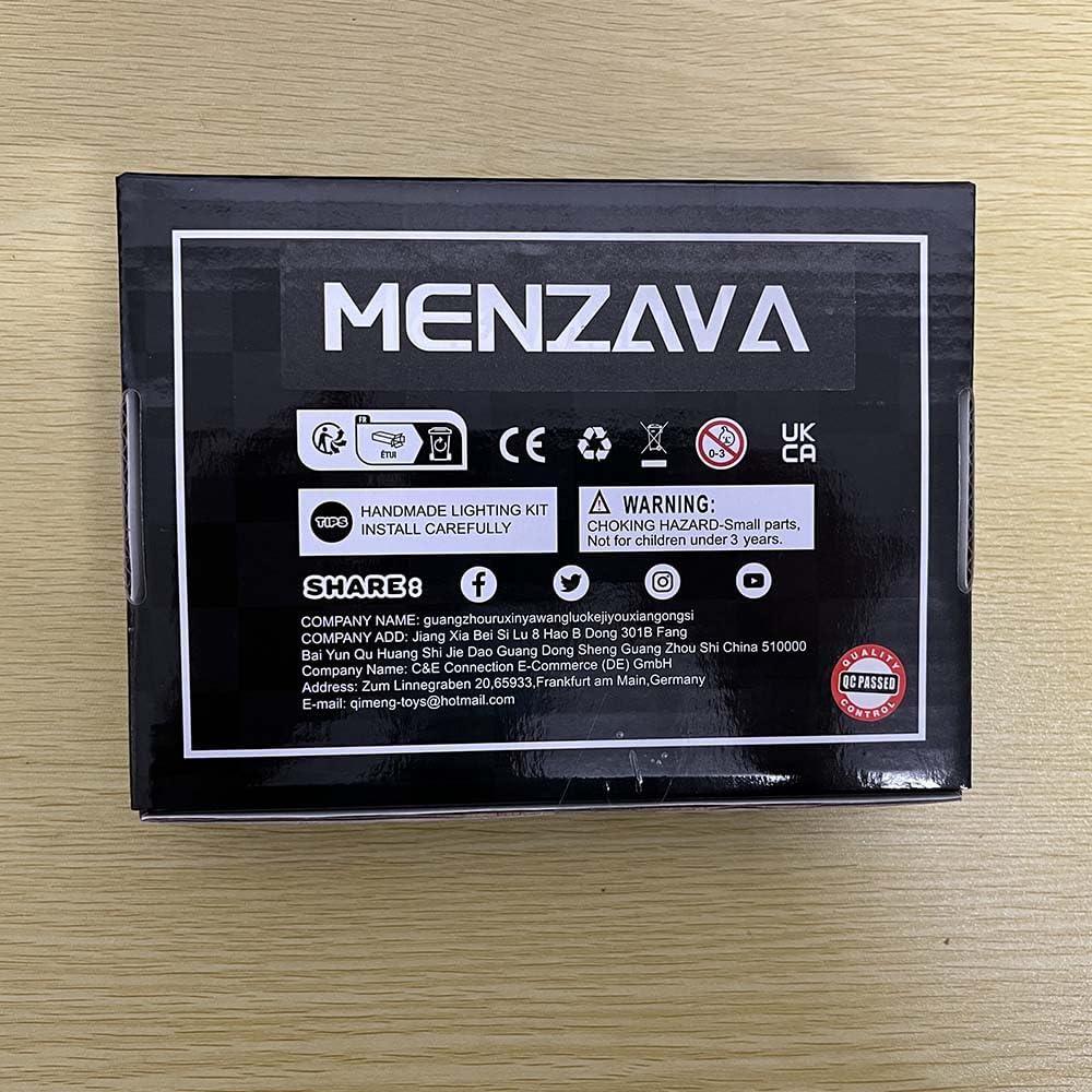 Juego de luces LED Menzava para Lego 77015 Templo Indiana Jones