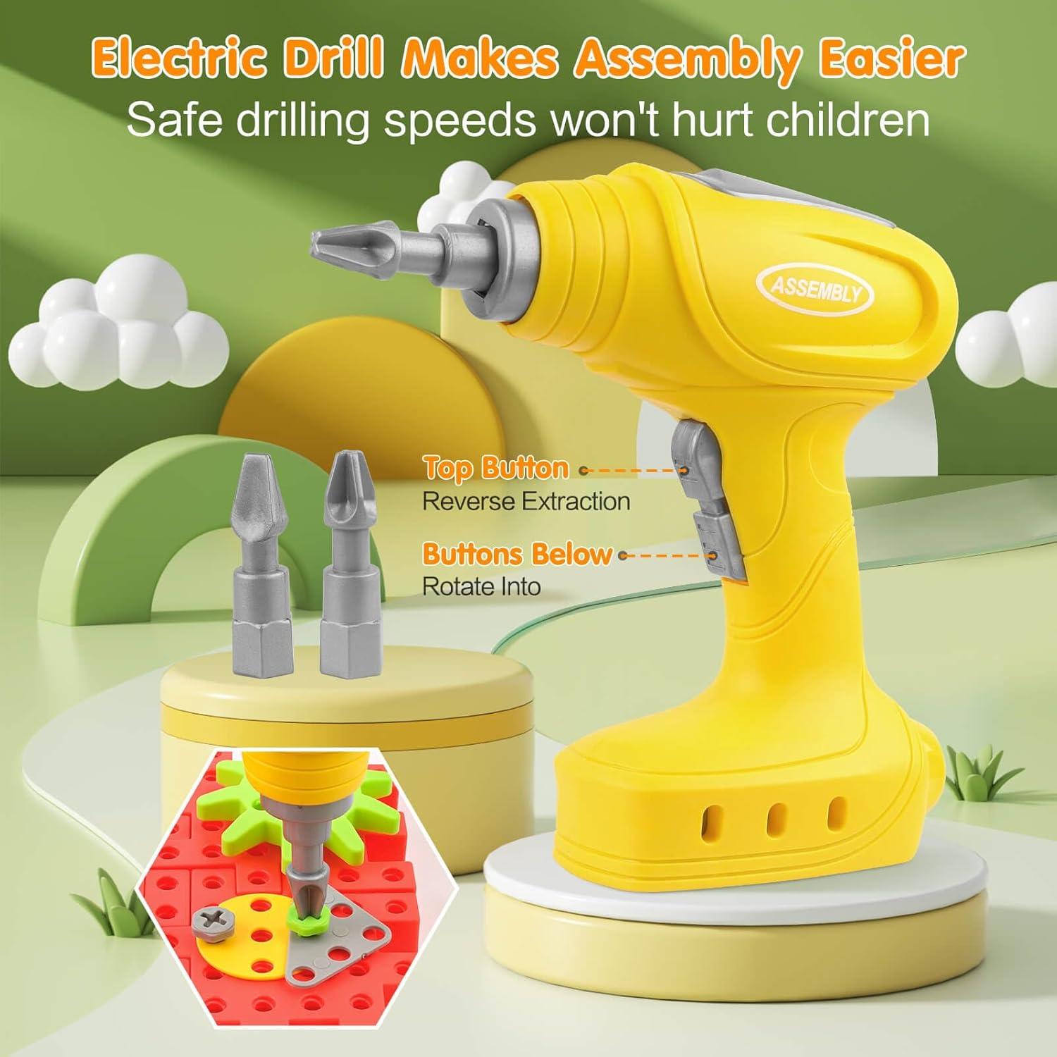 Set de Bloques de Engranajes DEKILEA 234 Piezas con Taladro