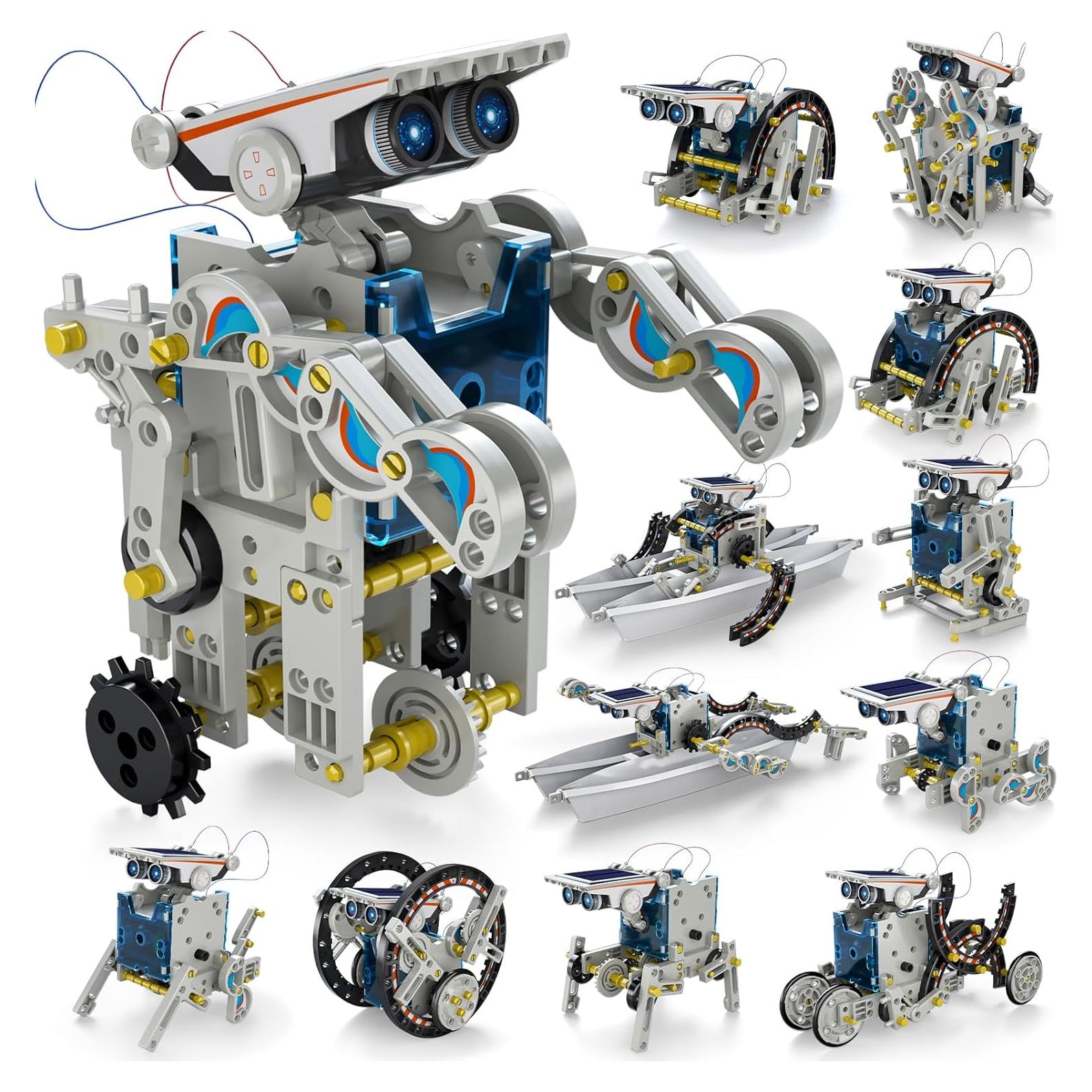 Kit Robot Solar 12-en-1 WATUDOU para Niños 8-12 Años