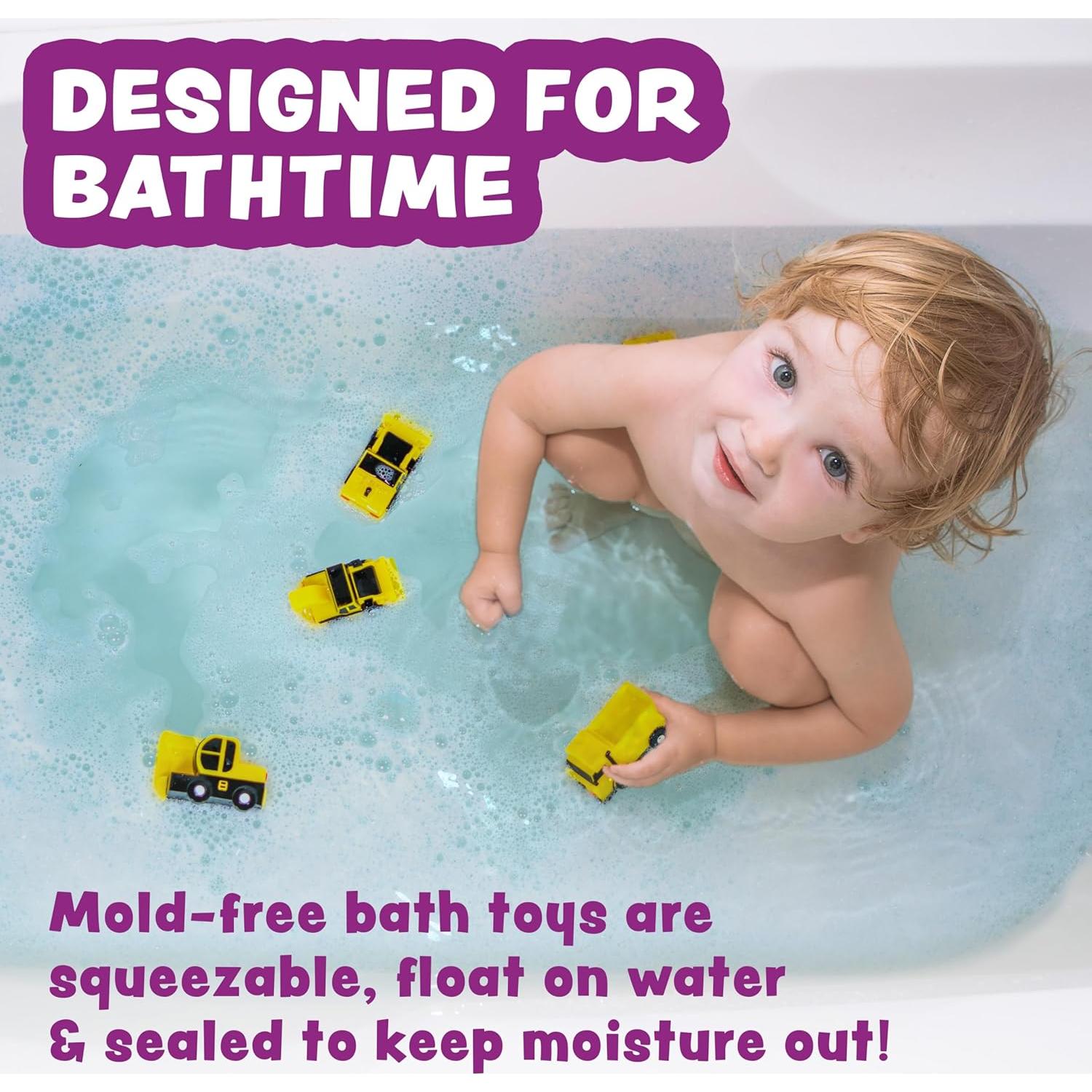 Juguetes de Baño Tub Works Construcción Paquete de 6