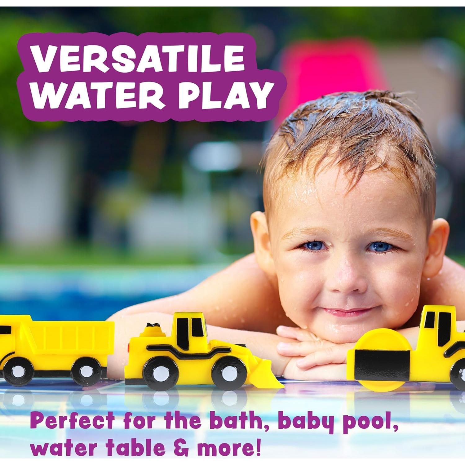 Juguetes de Baño Tub Works Construcción Paquete de 6