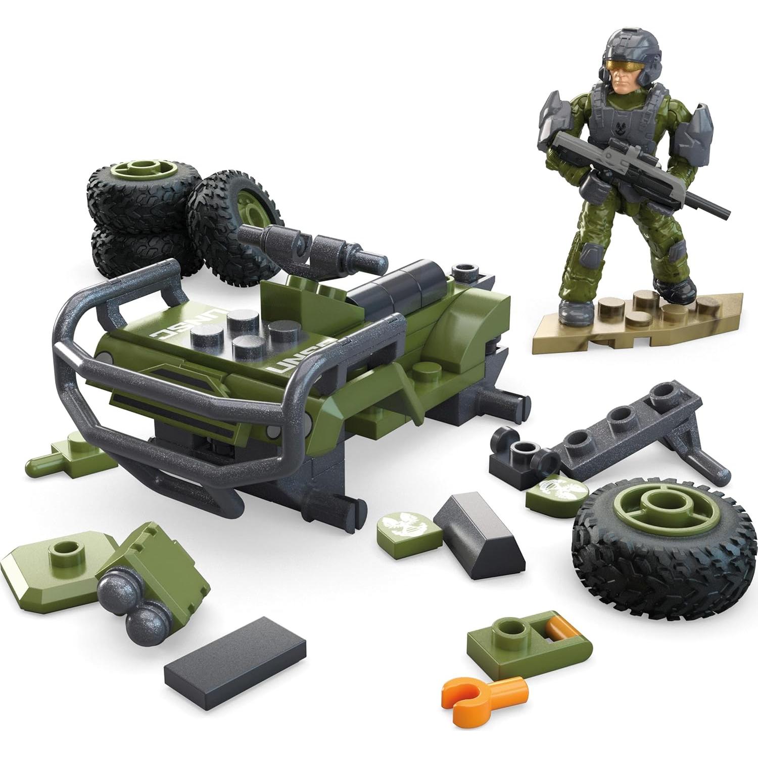 Set de Construcción MEGA Halo ATV Mongoose 79 Piezas
