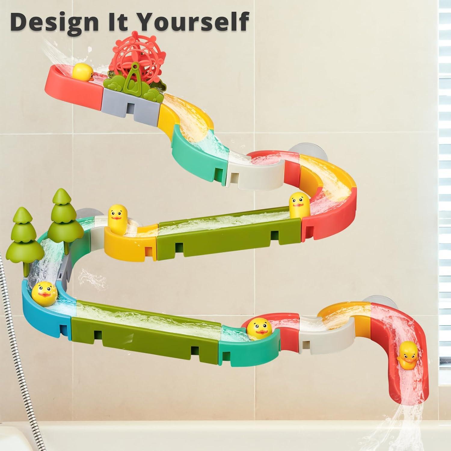 Juguetes de Baño Deslizantes Patos Amarillos 38 PCS SOCBTNSO