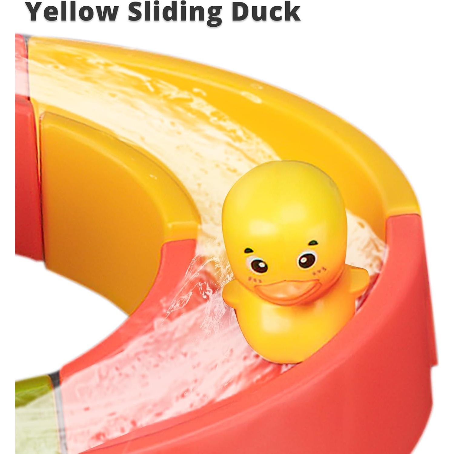 Juguetes de Baño Deslizantes Patos Amarillos 38 PCS SOCBTNSO