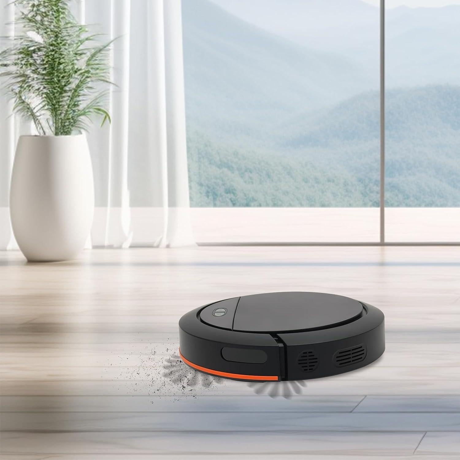 Robot Aspirador y Mopa WOQLIBE 3 en 1 2700Pa Autocarga