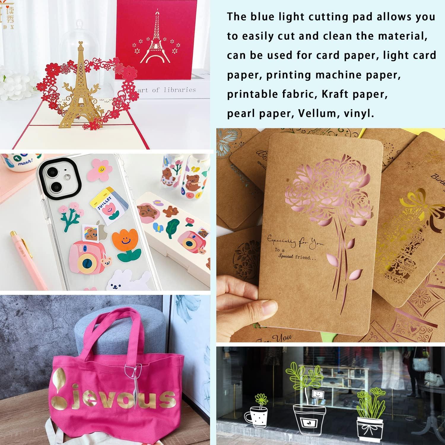 Almohadilla de Corte Gwybkq 6 Pack 30.48x30.48cm Azul