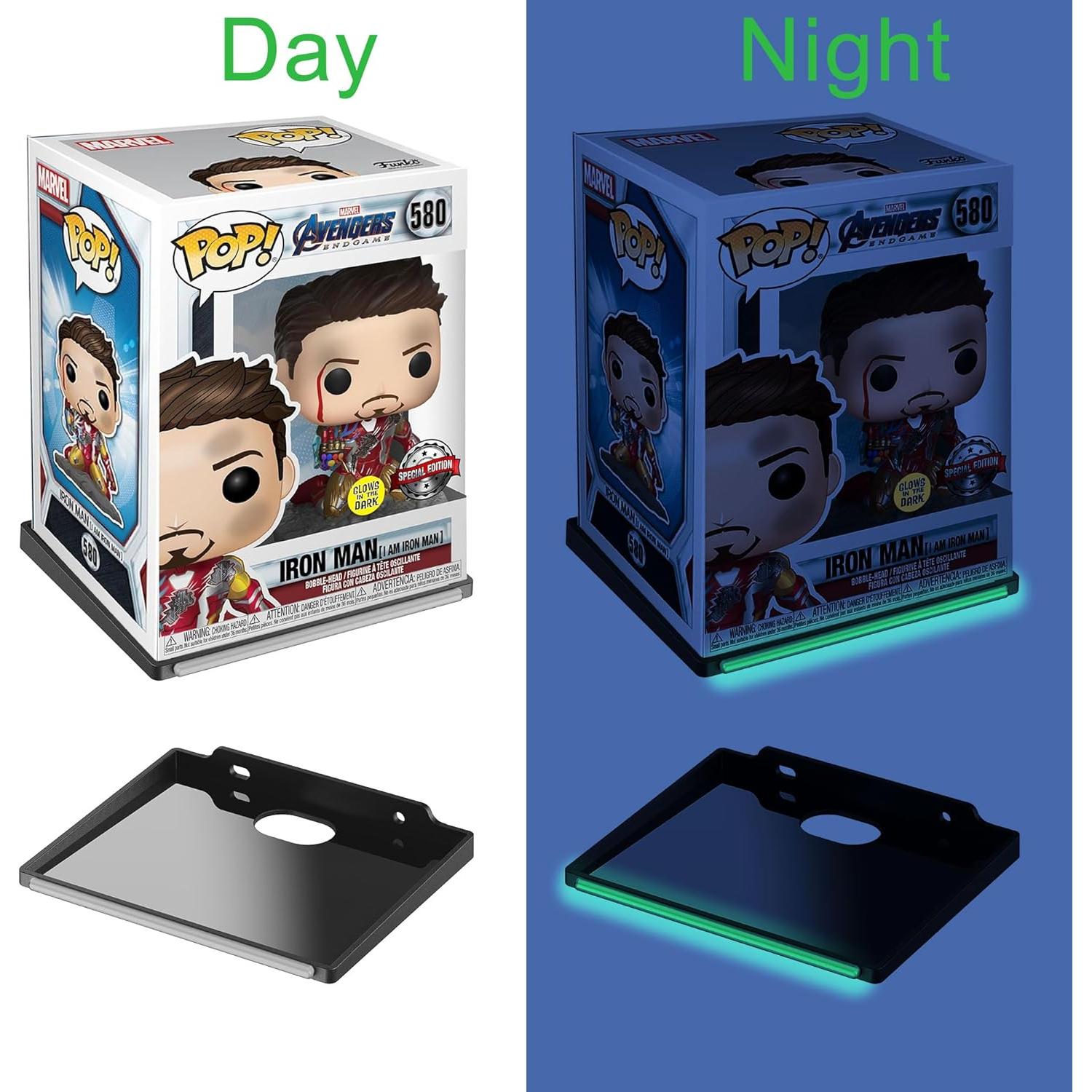 Estante de Pared Flotante Negro TERDEWE - Paquete de 12