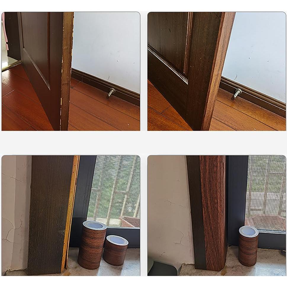 Cinta de Reparación de Madera UUYYEO 5.08 cm x 4.57 m Marrón