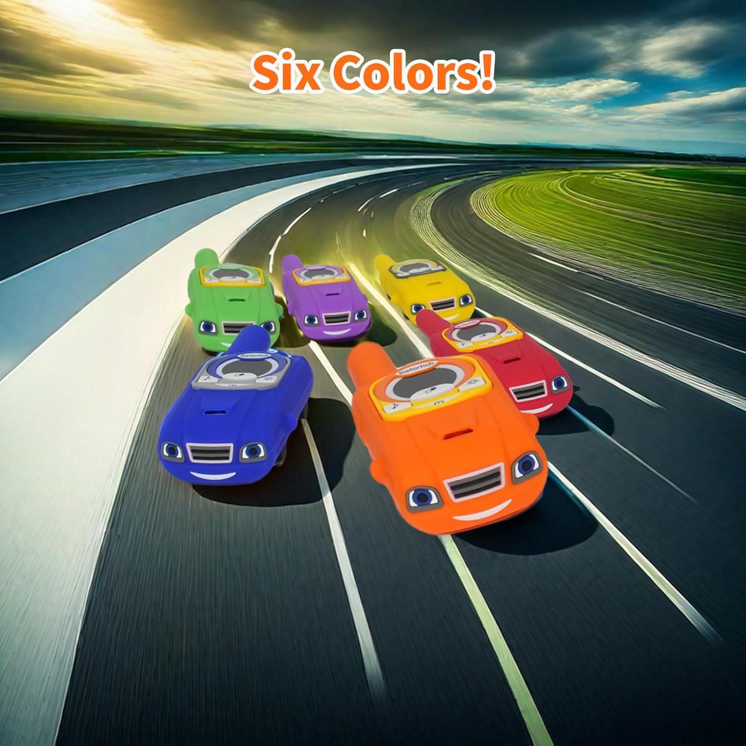 Walkie Talkies para Niños Insforfich T6 Azul 3 Canales 4.83 km