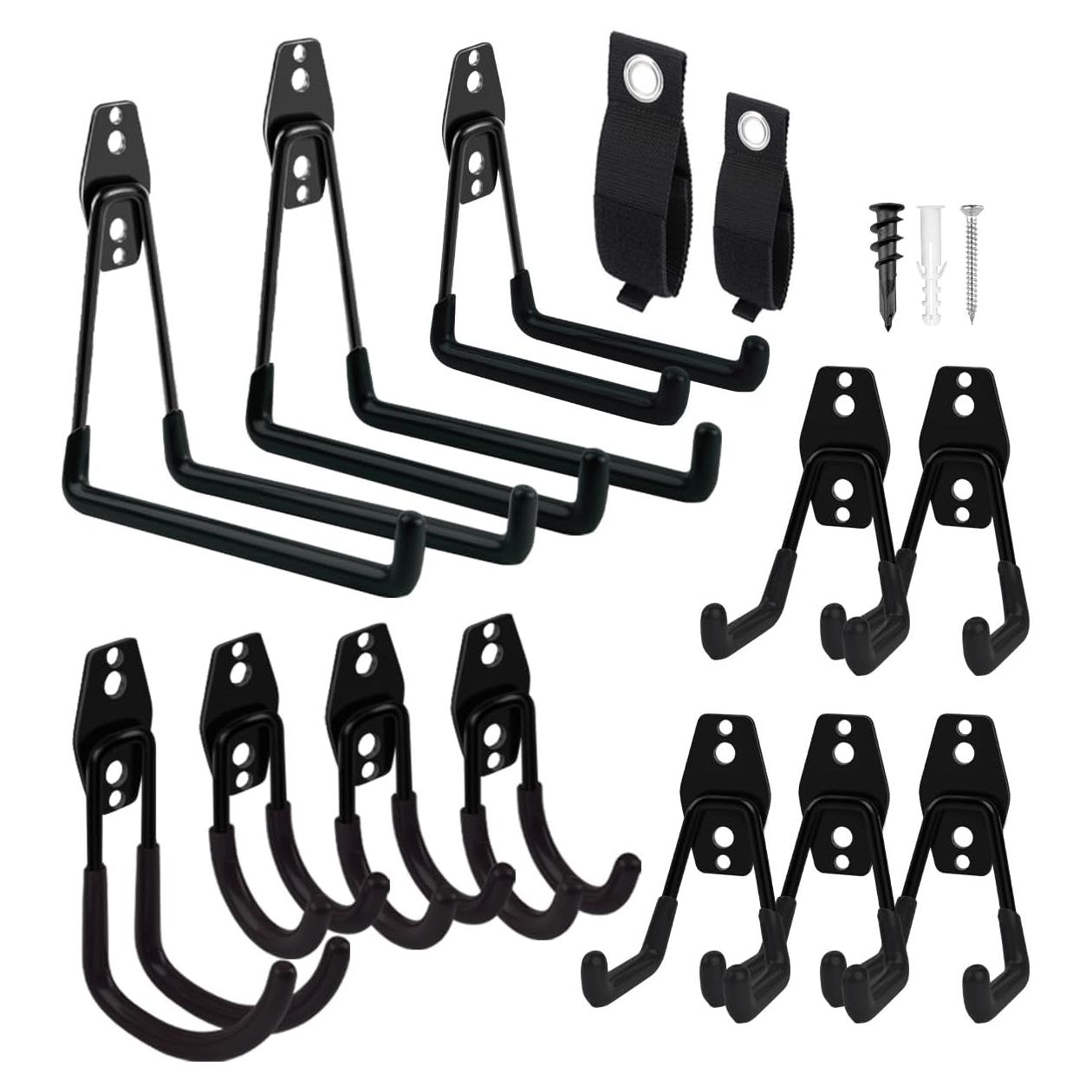 Ganchos de Garaje Remiawy 14 Piezas Alta Resistencia 35kg