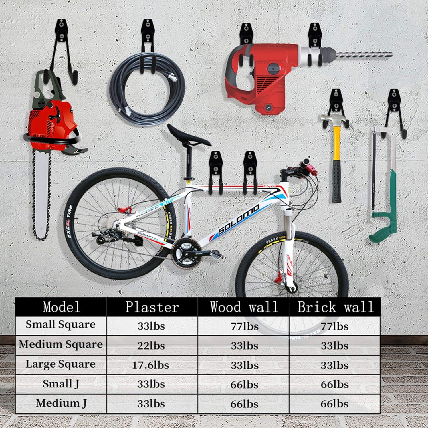 Ganchos de Garaje Remiawy 14 Piezas Alta Resistencia 35kg