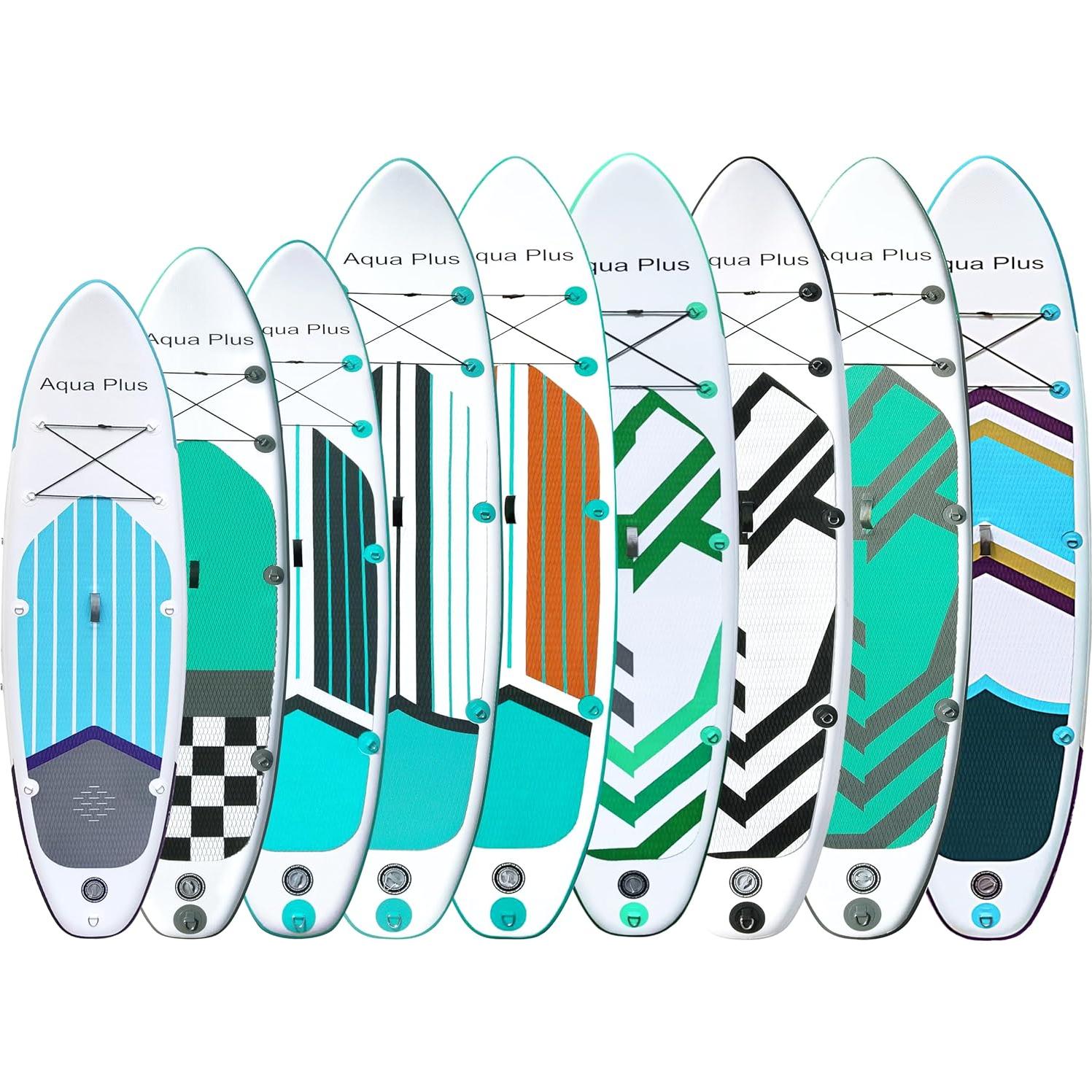 Tabla de Paddle Inflable Aqua Plus 10'6" para Todos los Niveles