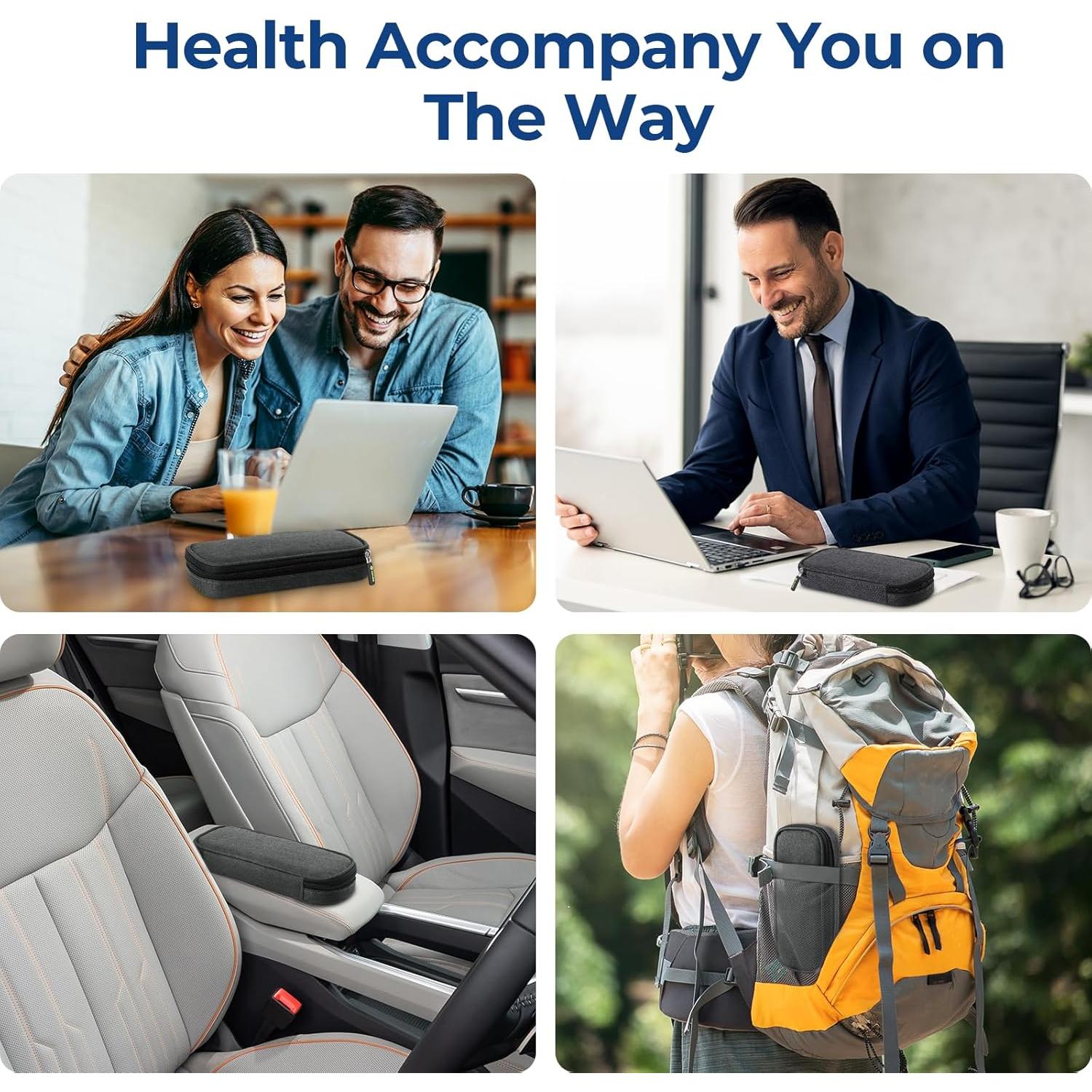 Estuche de Viaje AUVON para Insulina con 2 Paquetes de Hielo