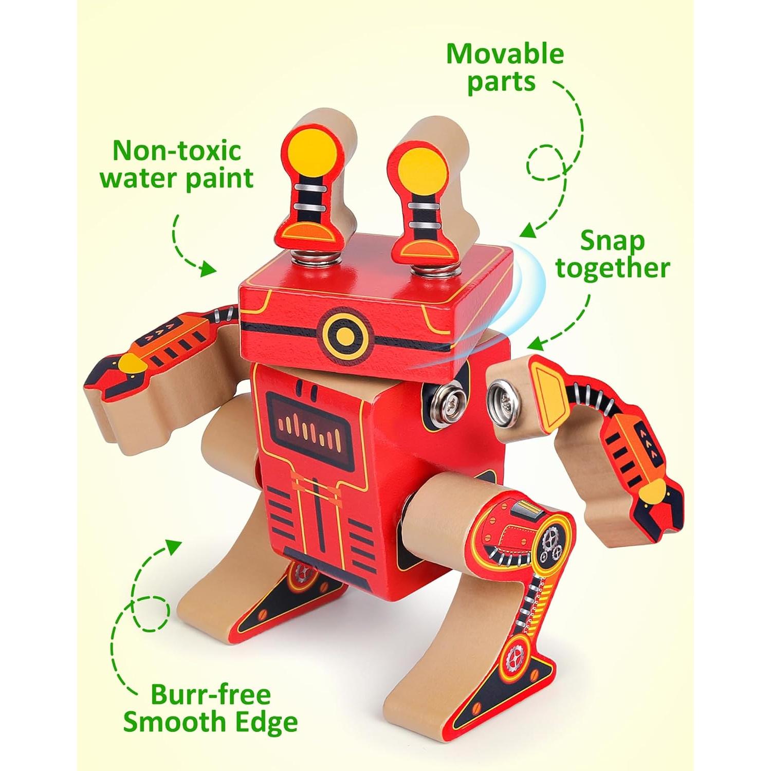 Bloques de Construcción de Robots Coogam para Niños 3-5 Años