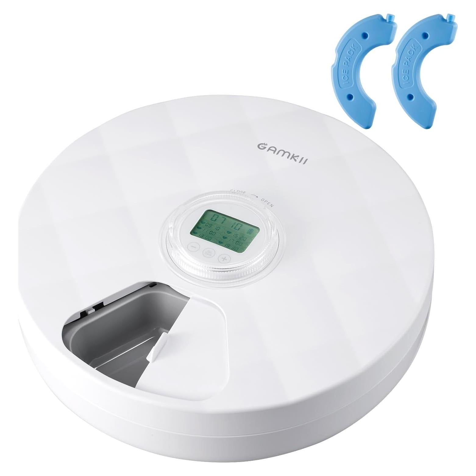 Dispensador Automático de Comida Húmeda QXQXIN 6 Comidas 200ml