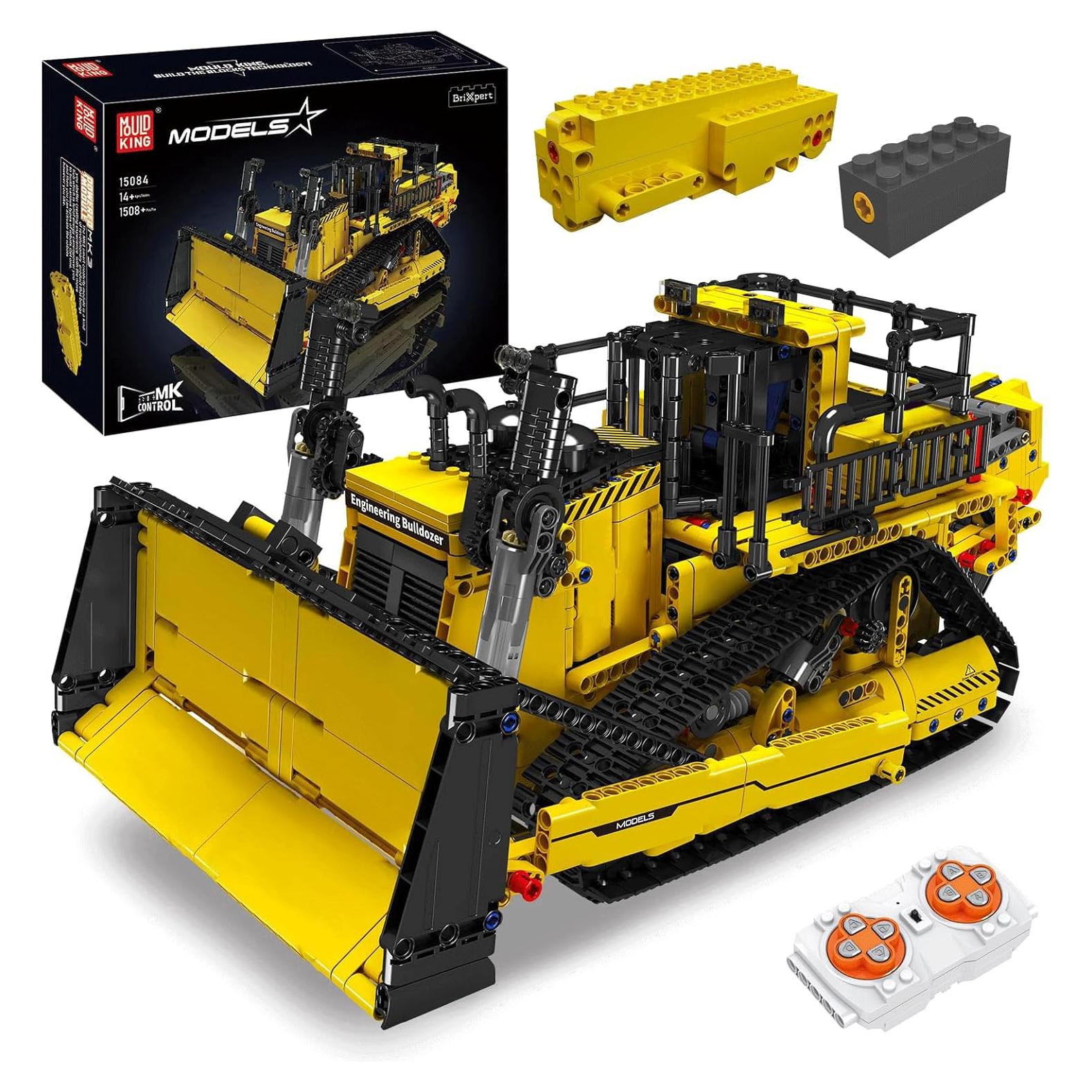 Bulldozer RC Mould King MK 1508 Piezas Control App