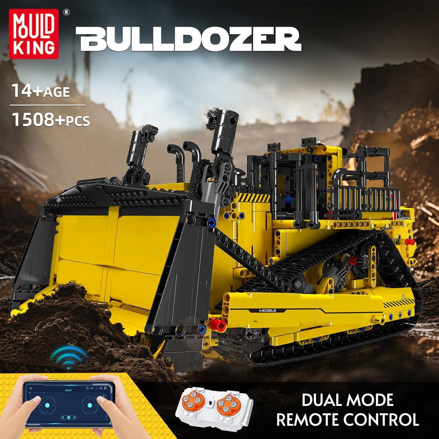 Bulldozer RC Mould King MK 1508 Piezas Control App