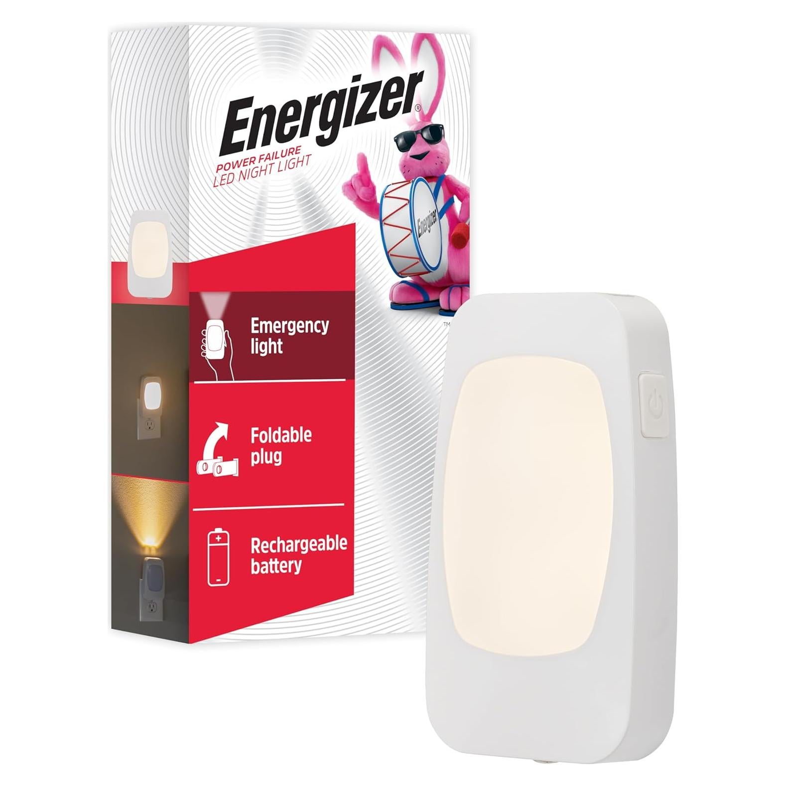 Luz Nocturna LED Energizer 4 en 1 Enchufable 38511