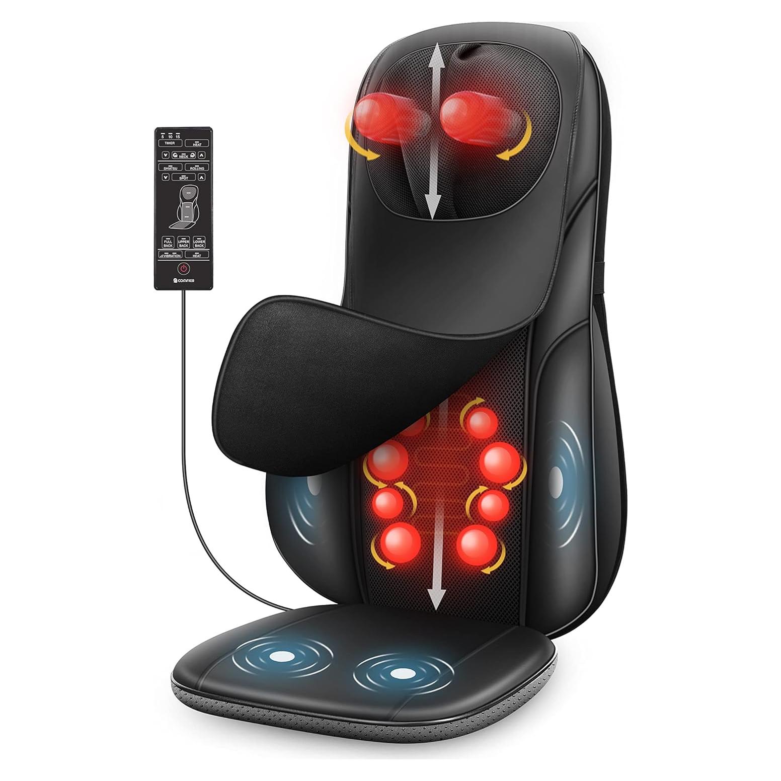 Masajeador de Cuello y Espalda Comfier Shiatsu con Calor