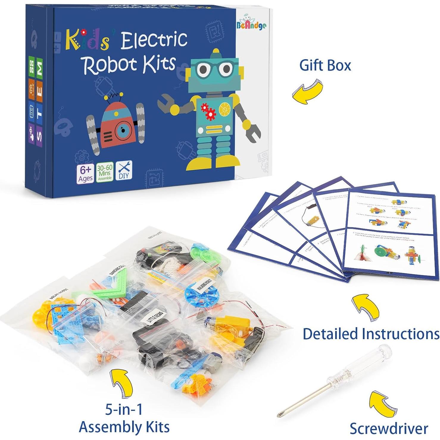 Kit de Robótica STEM BeAndge para Niños 6-14 Años