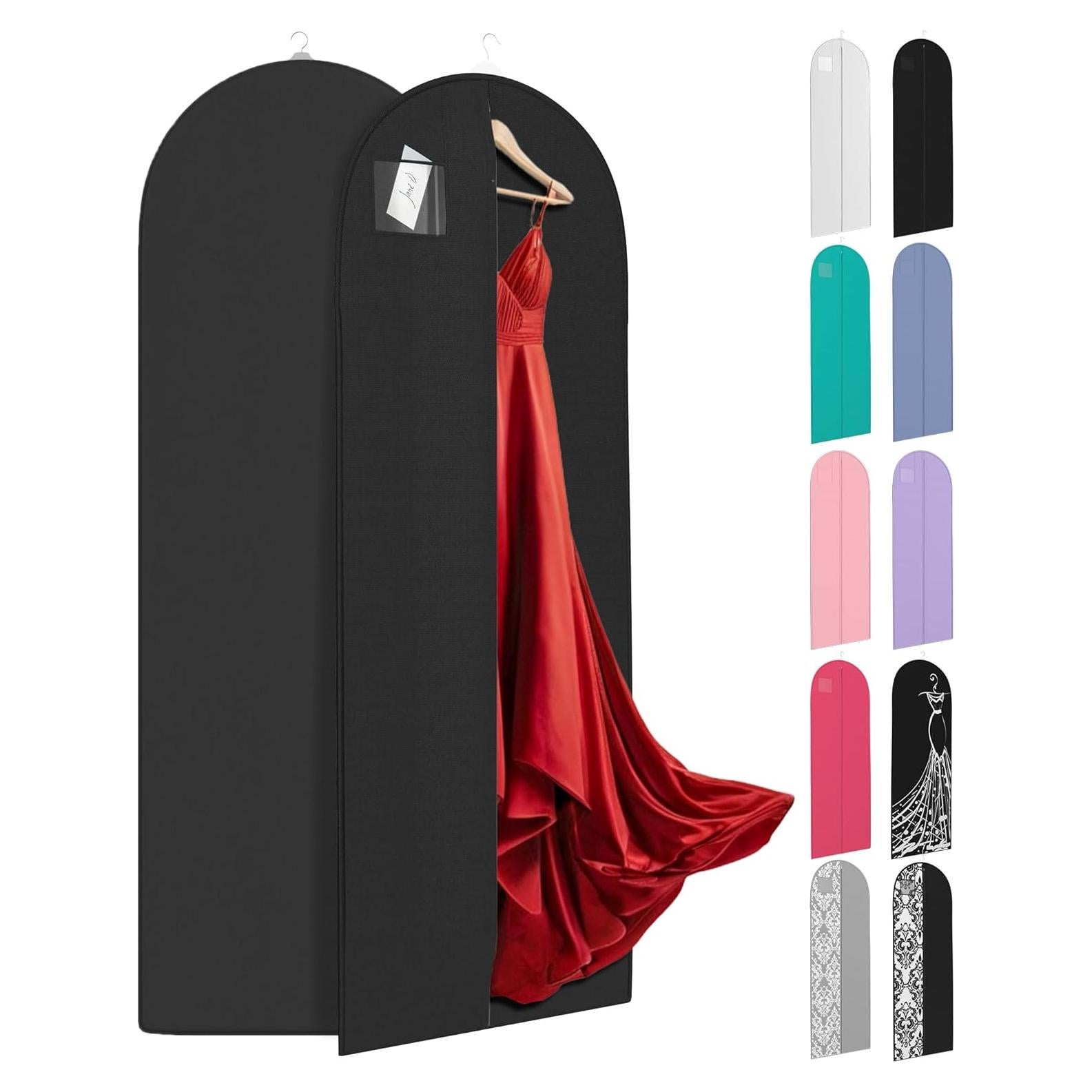 Bolsa de Vestido Larga 182.88 cm Your Bags Negra - Protección y Almacenamiento