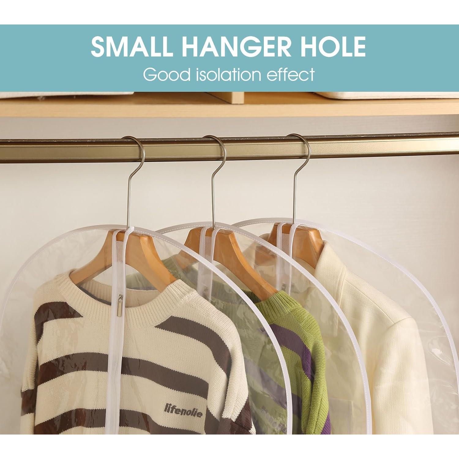 Bolsas de Ropa Transparentes Perber 61x81 cm - 6 Piezas