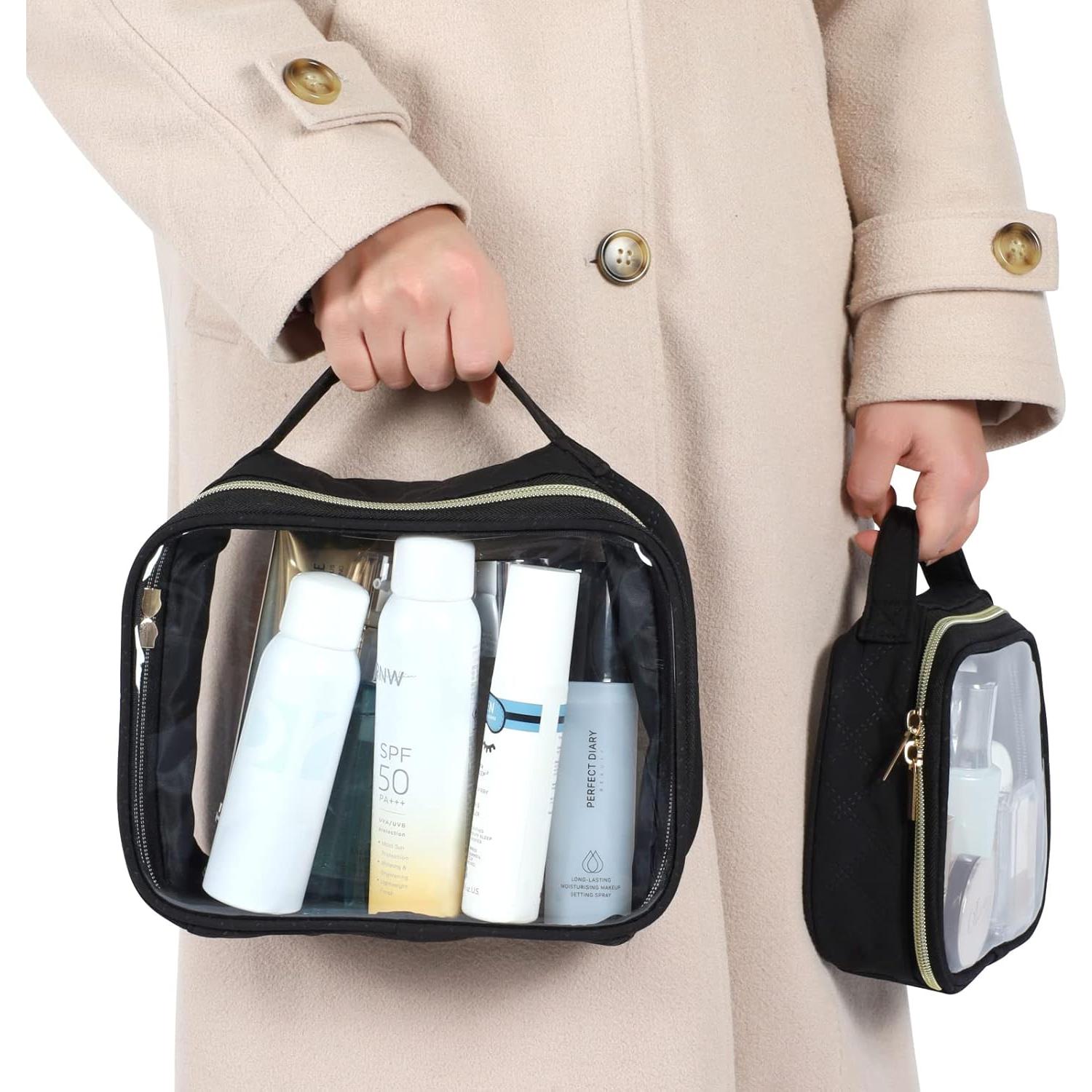 Bolsa de Maquillaje Transparente Packism 19.8x5.8x15 cm TSA