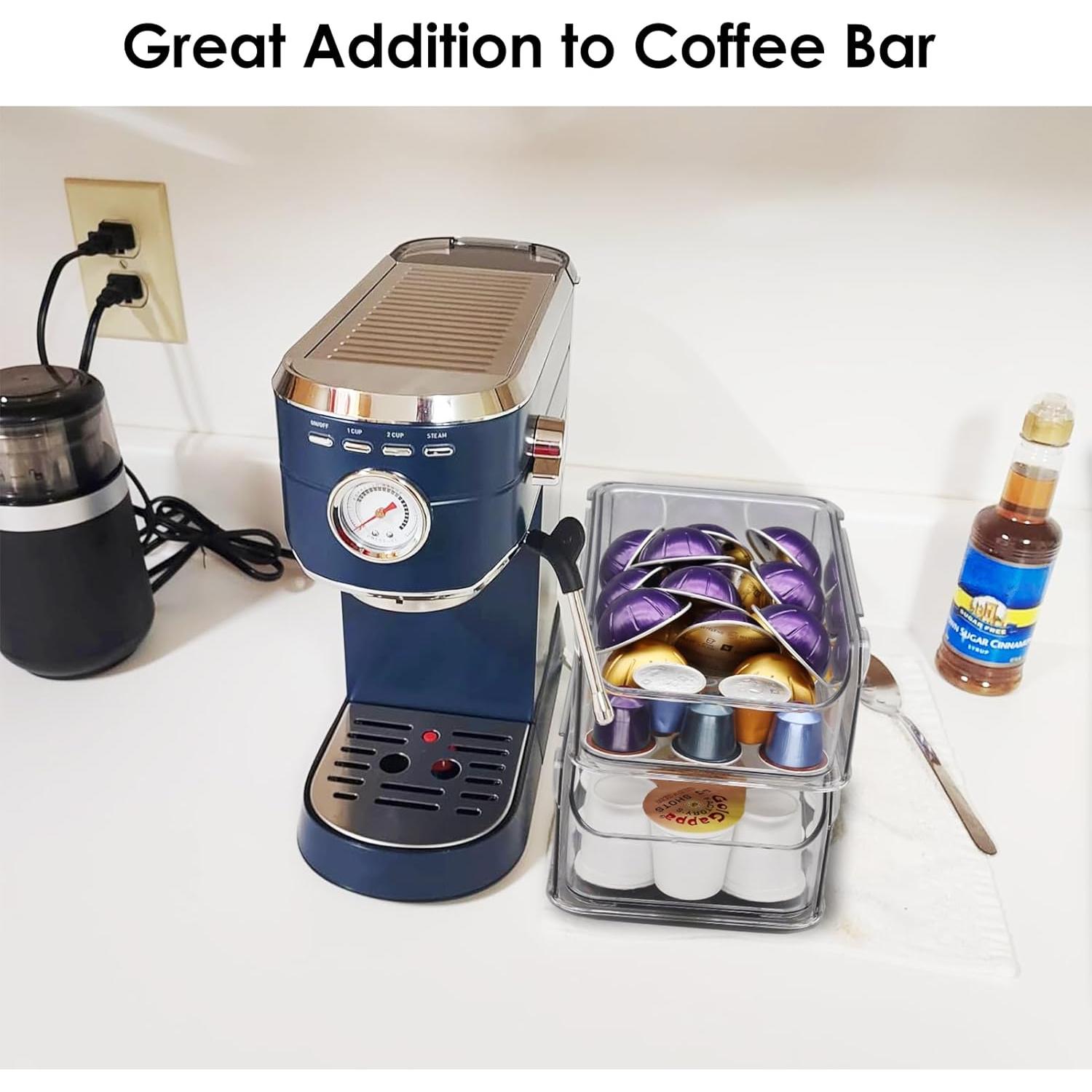 Soporte Organizador de Cápsulas de Café Famaster 2 Niveles