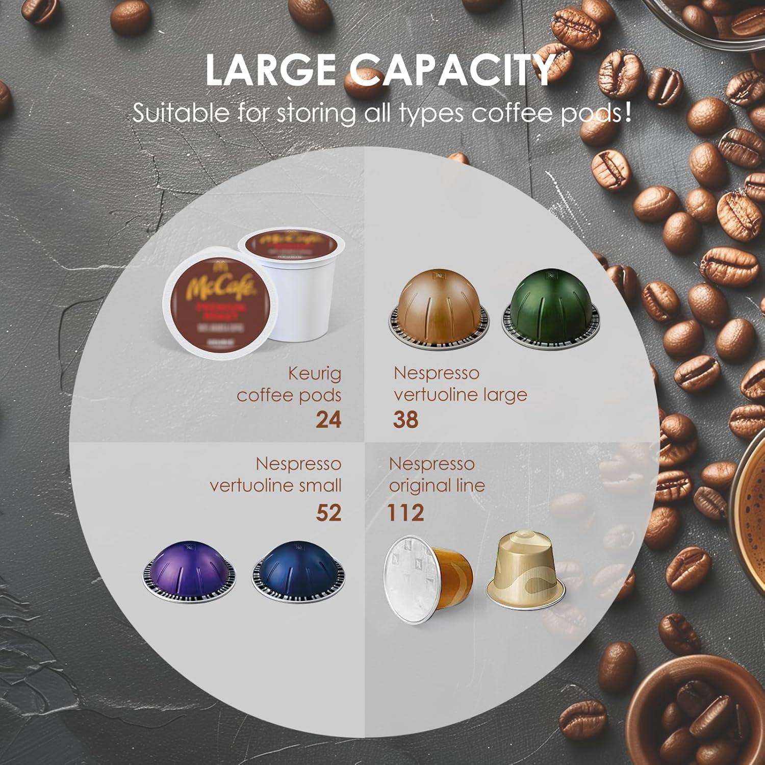 Soporte Organizador de Cápsulas de Café Famaster 2 Niveles