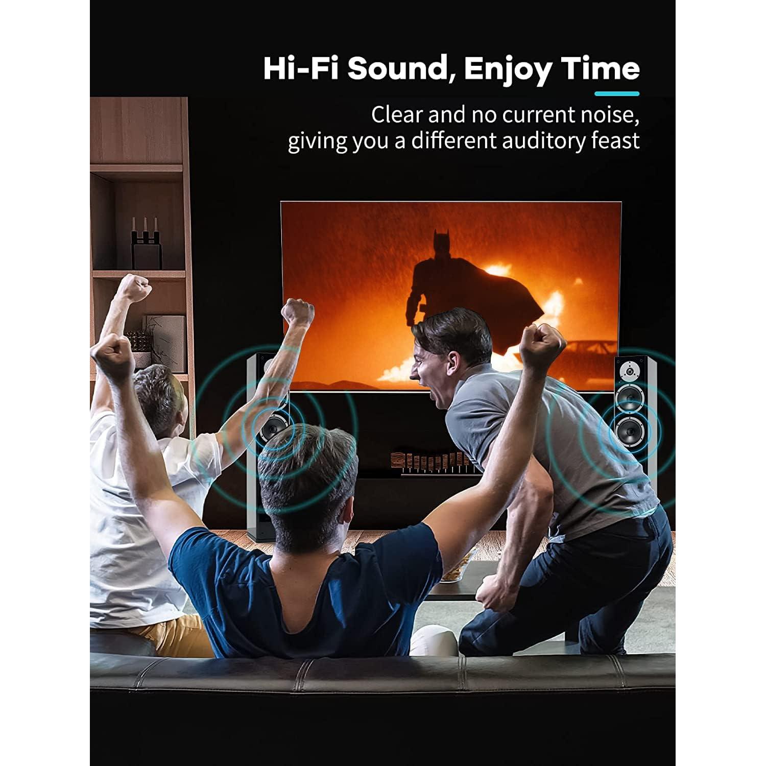 Selector HDMI Y.D.F 3 Puertos 4K@60Hz + 1 RCA Extractor Audio