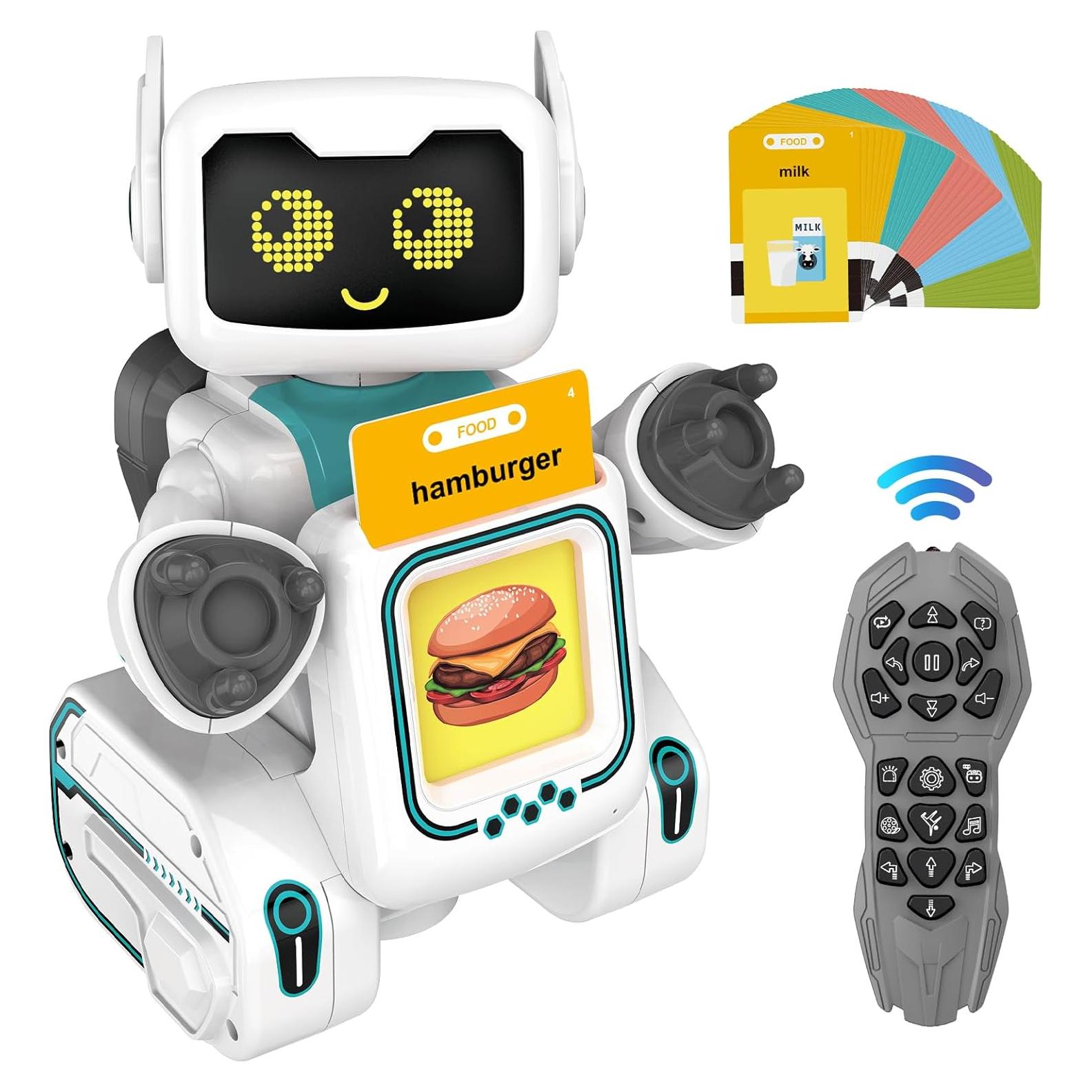 Robot Interactivo AnySun K44 con Control Remoto y Tarjetas Flash