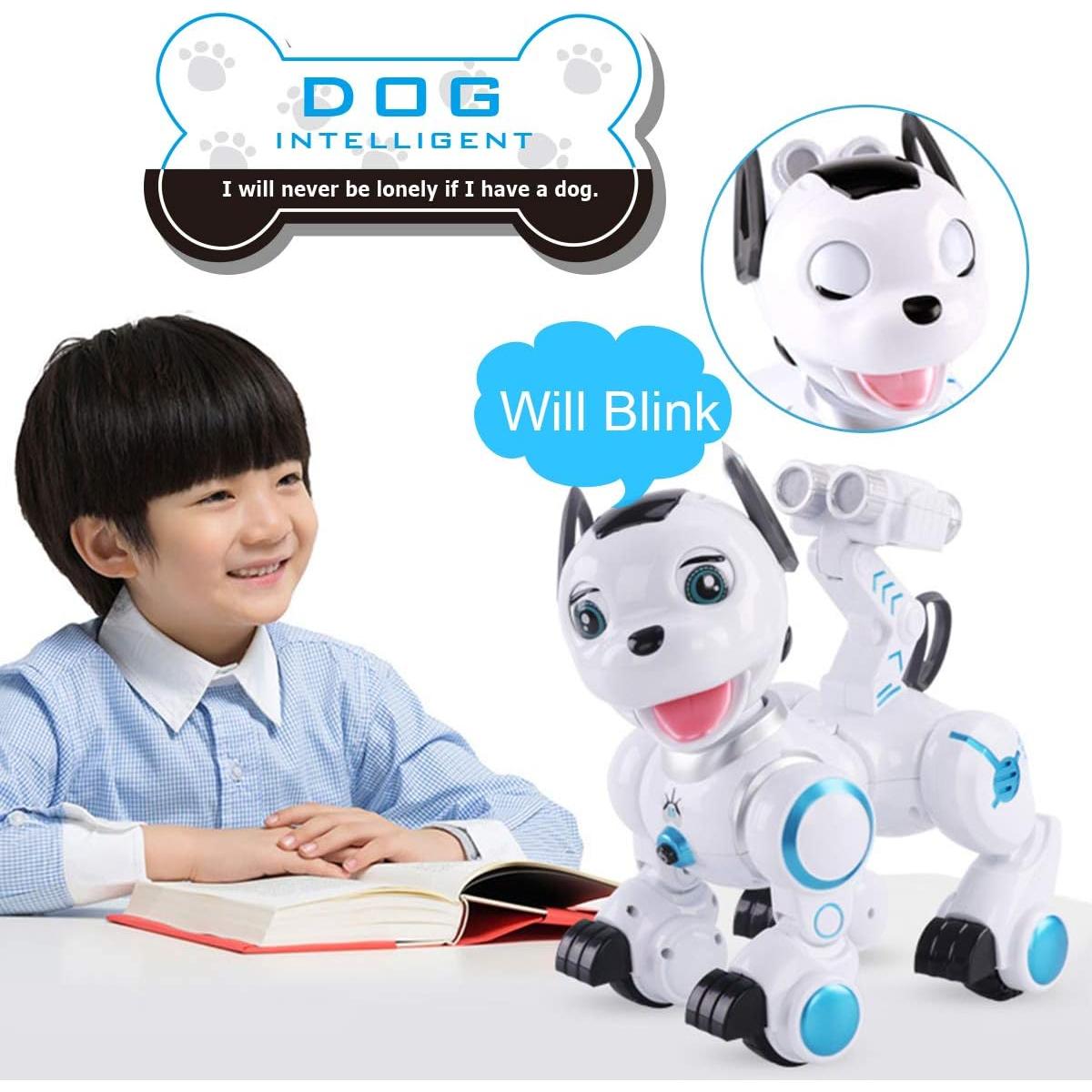 Perro Robótico Interactivo Fisca LN0011 con Control Remoto