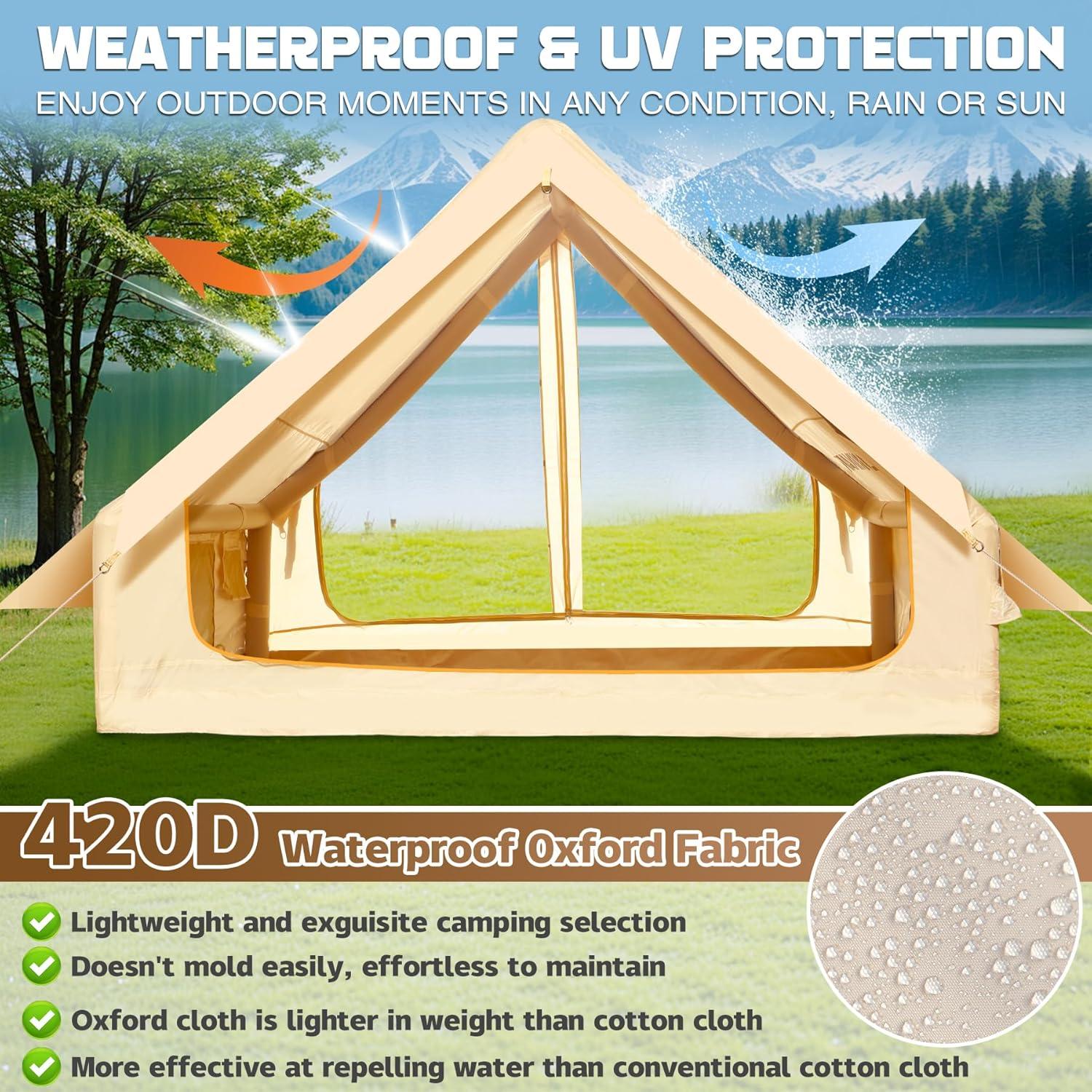 Tienda Inflable Loninak 66 Pies Cuadrados para Camping