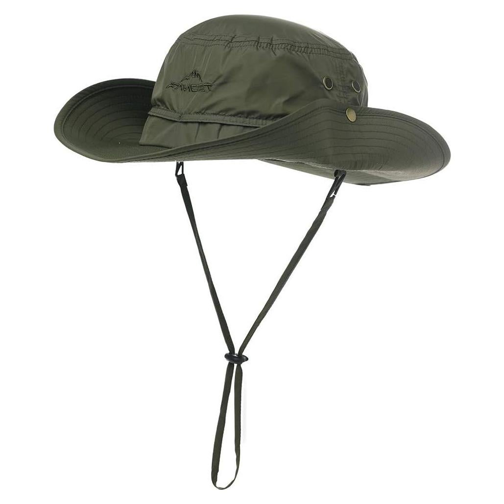 Sombrero de Pala Ancha Impermeable UPF 50+ para Hombre XL XXL