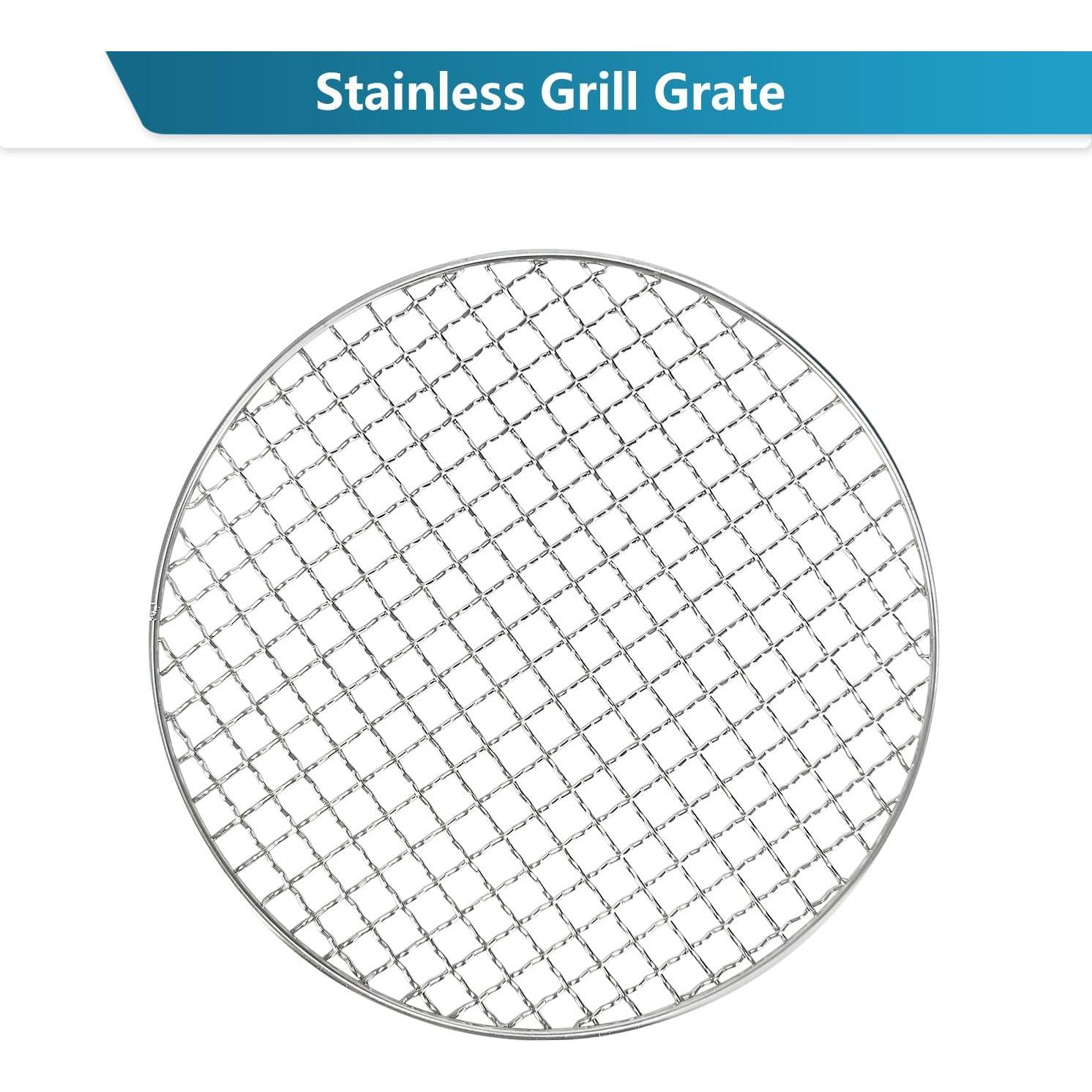 Trípode Plegable YBTMG para Fogata con Parrilla Acero Inoxidable