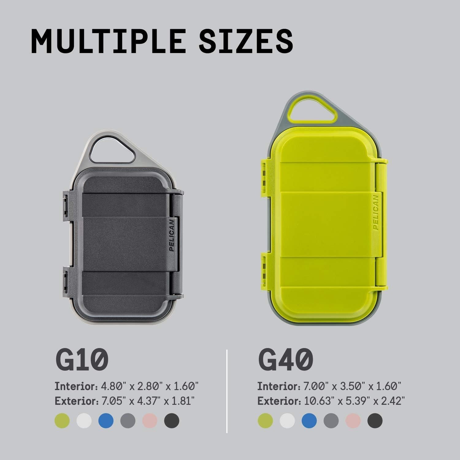 Funda Pelican Go G10 Rosa/Gris a Prueba de Agua