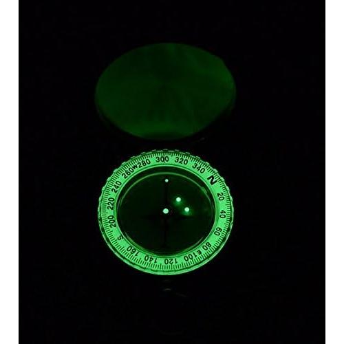 Brújula de bolsillo Stanley London dorada impermeable 5 cm