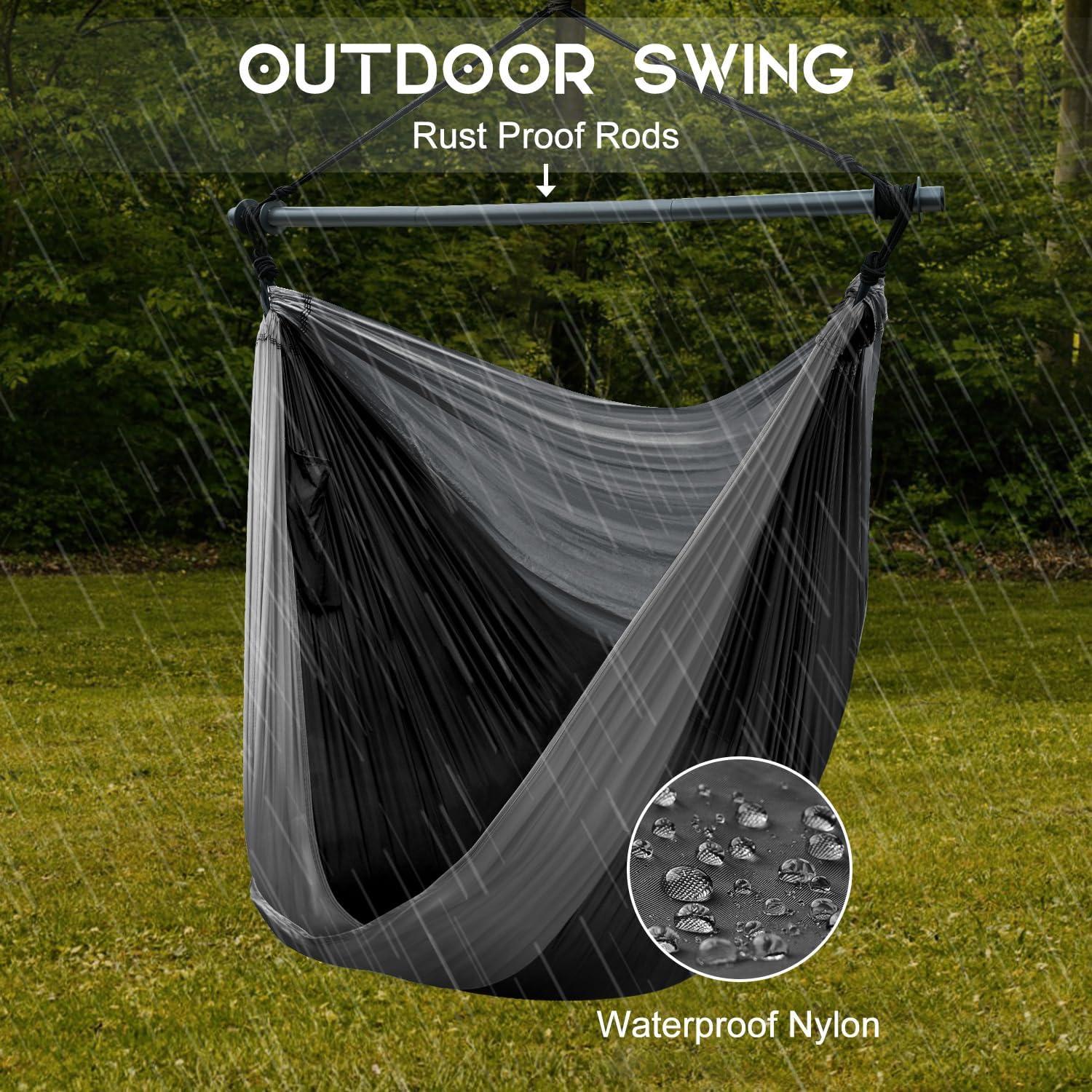 Silla Colgante Hamaca Konosnd para Interior y Exterior, 227 kg