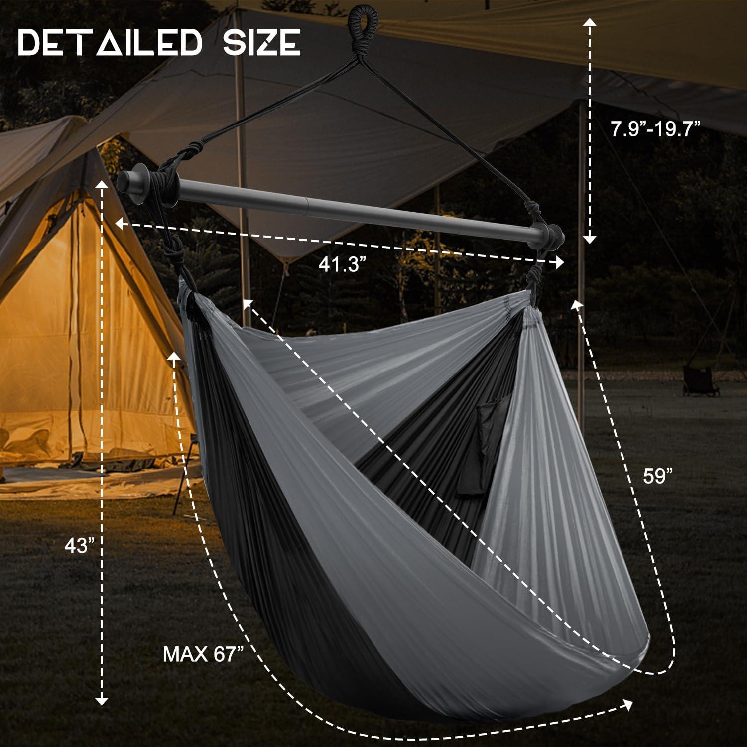 Silla Colgante Hamaca Konosnd para Interior y Exterior, 227 kg