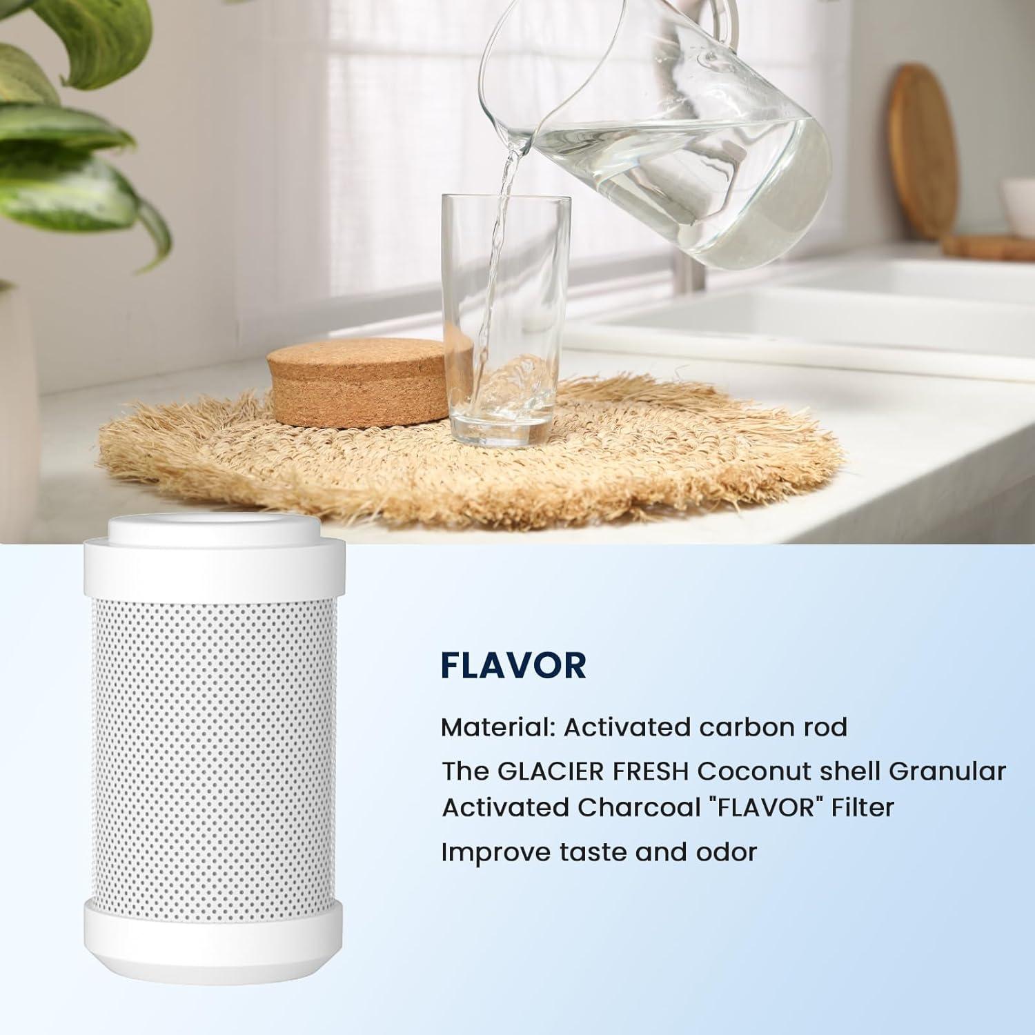 Cartuchos de Filtro de Agua GLACIER FRESH para RV 0.2 micrones