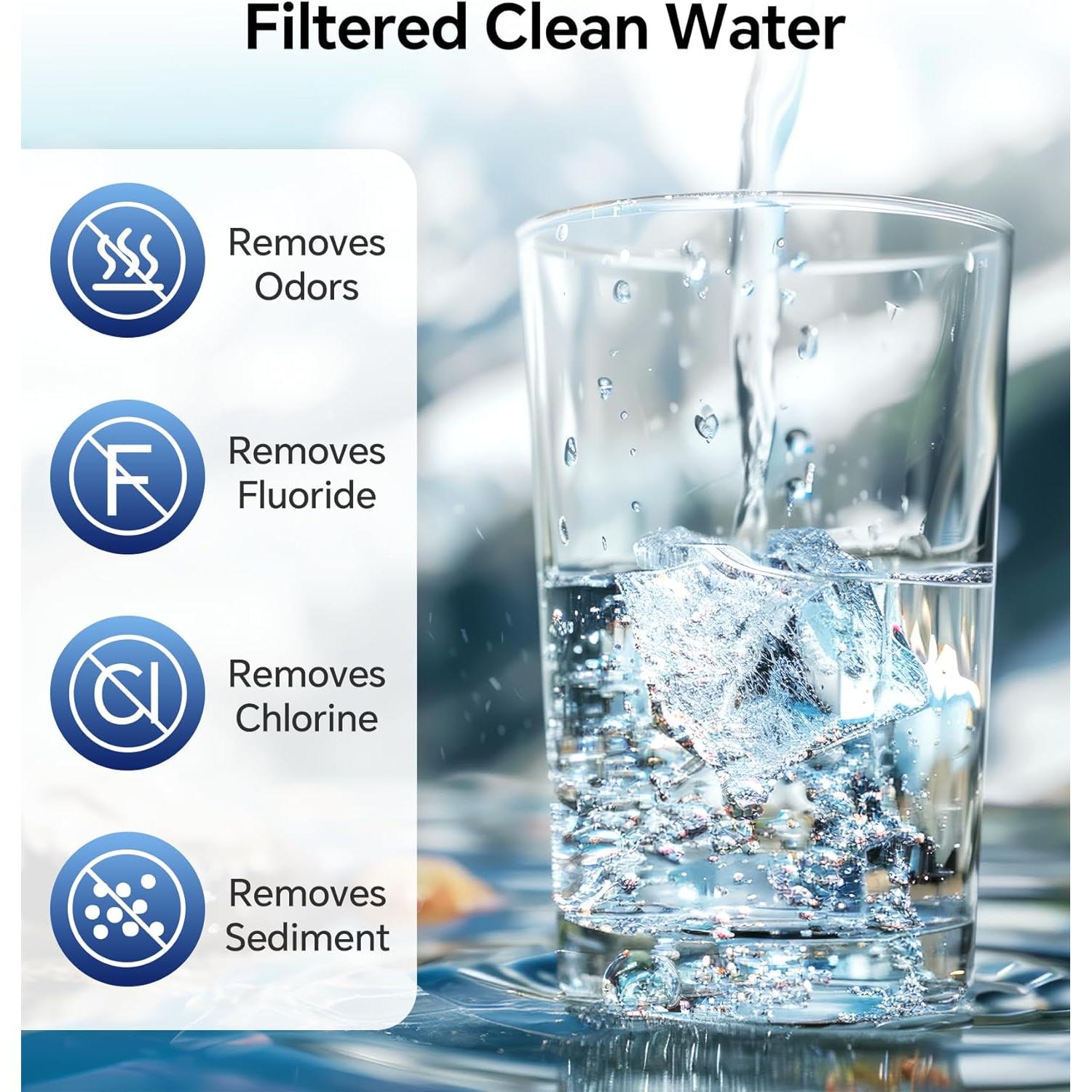 Filtro de Agua Stokk RW036 en Línea para Jardín y RV, Paquete de 2