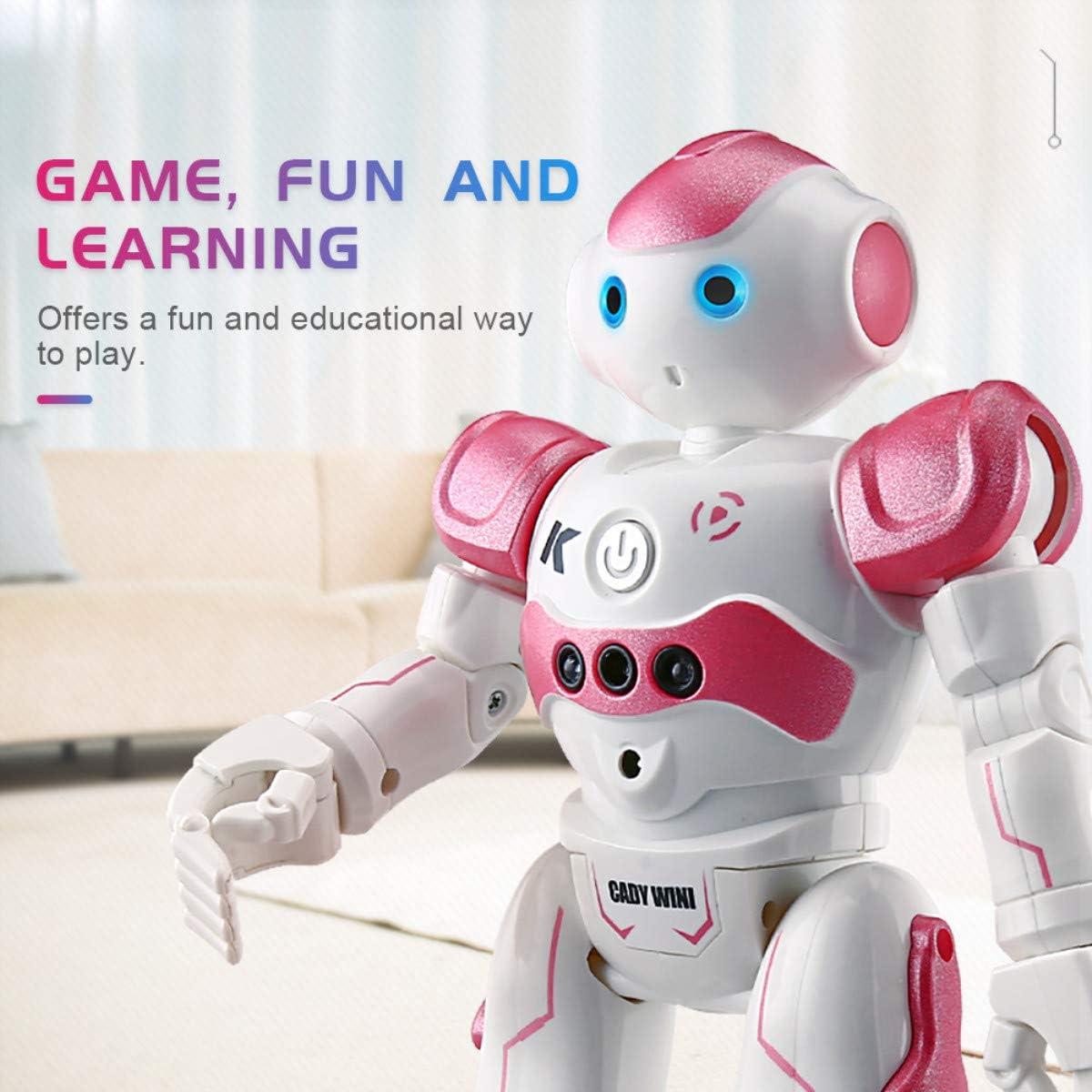Robot RC Interactivo ShenZhen JQR0001 Control Gestos Rosa
