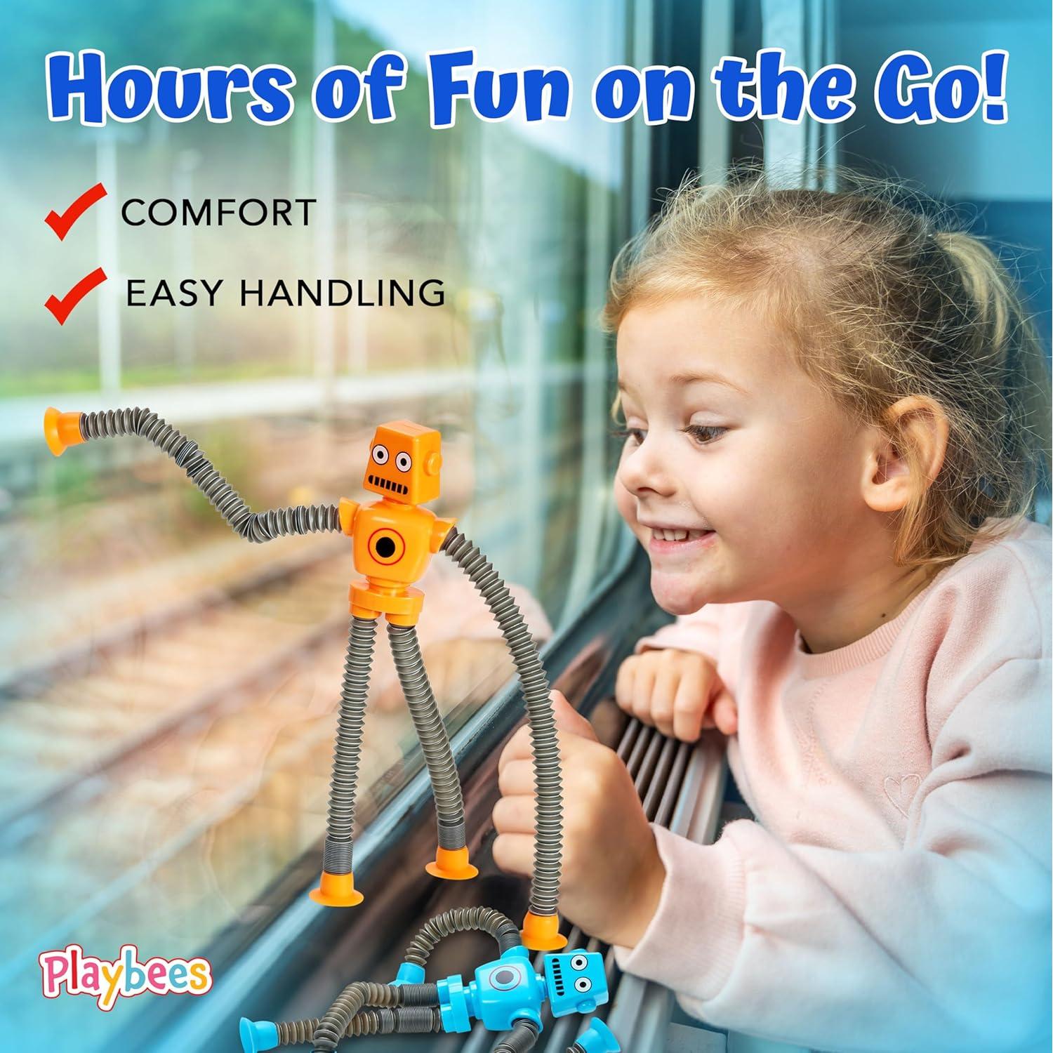 Juguete Robot con Ventosa Playbees - Paquete de 12 Unidades