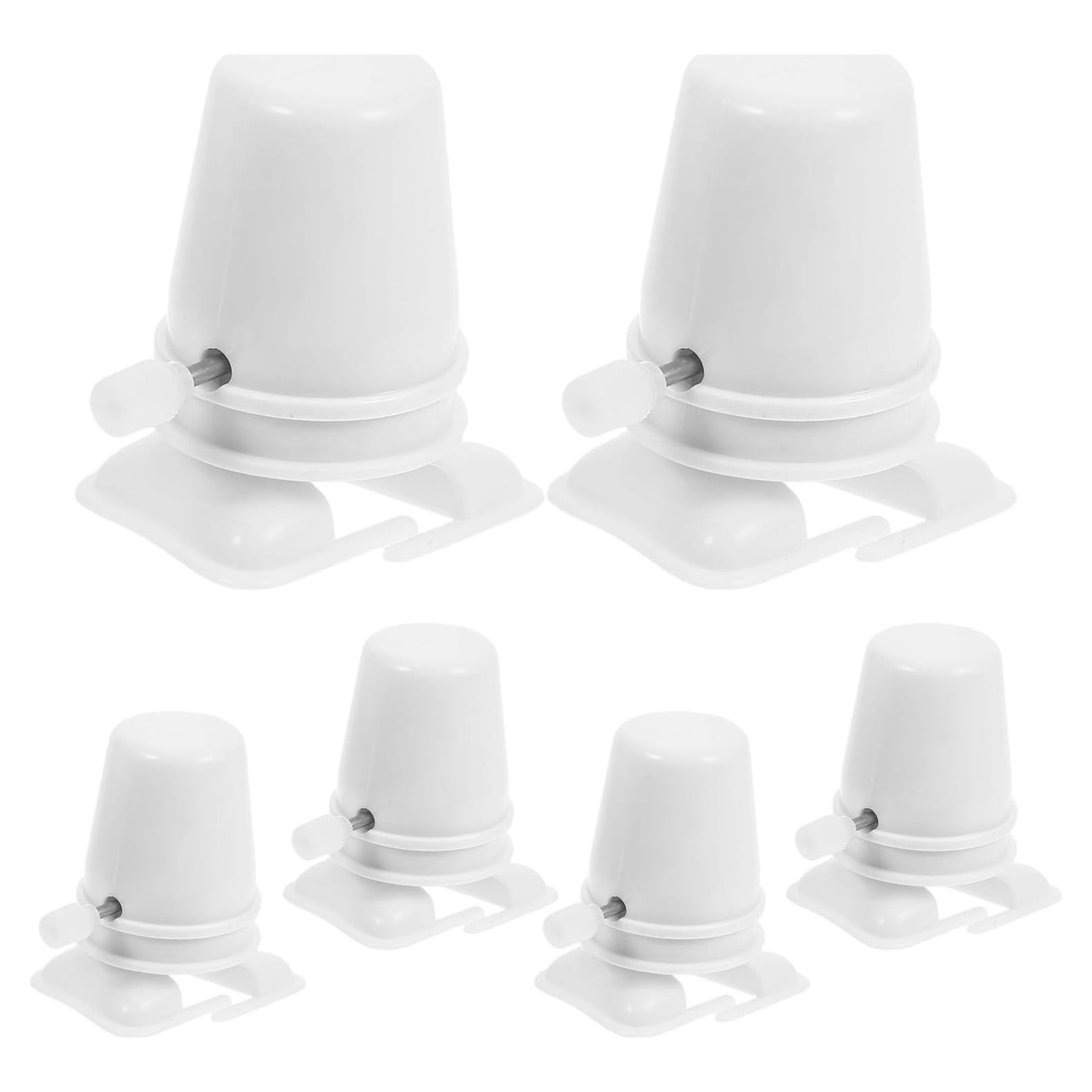 Movimiento de Reloj Totority DIY 12 Pcs Blanco 4.5x4.5x7 cm