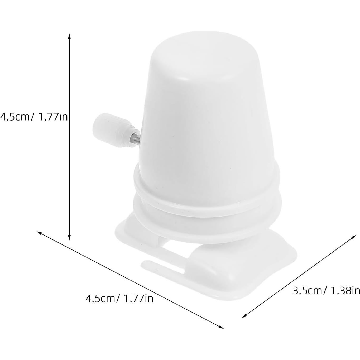 Movimiento de Reloj Totority DIY 12 Pcs Blanco 4.5x4.5x7 cm