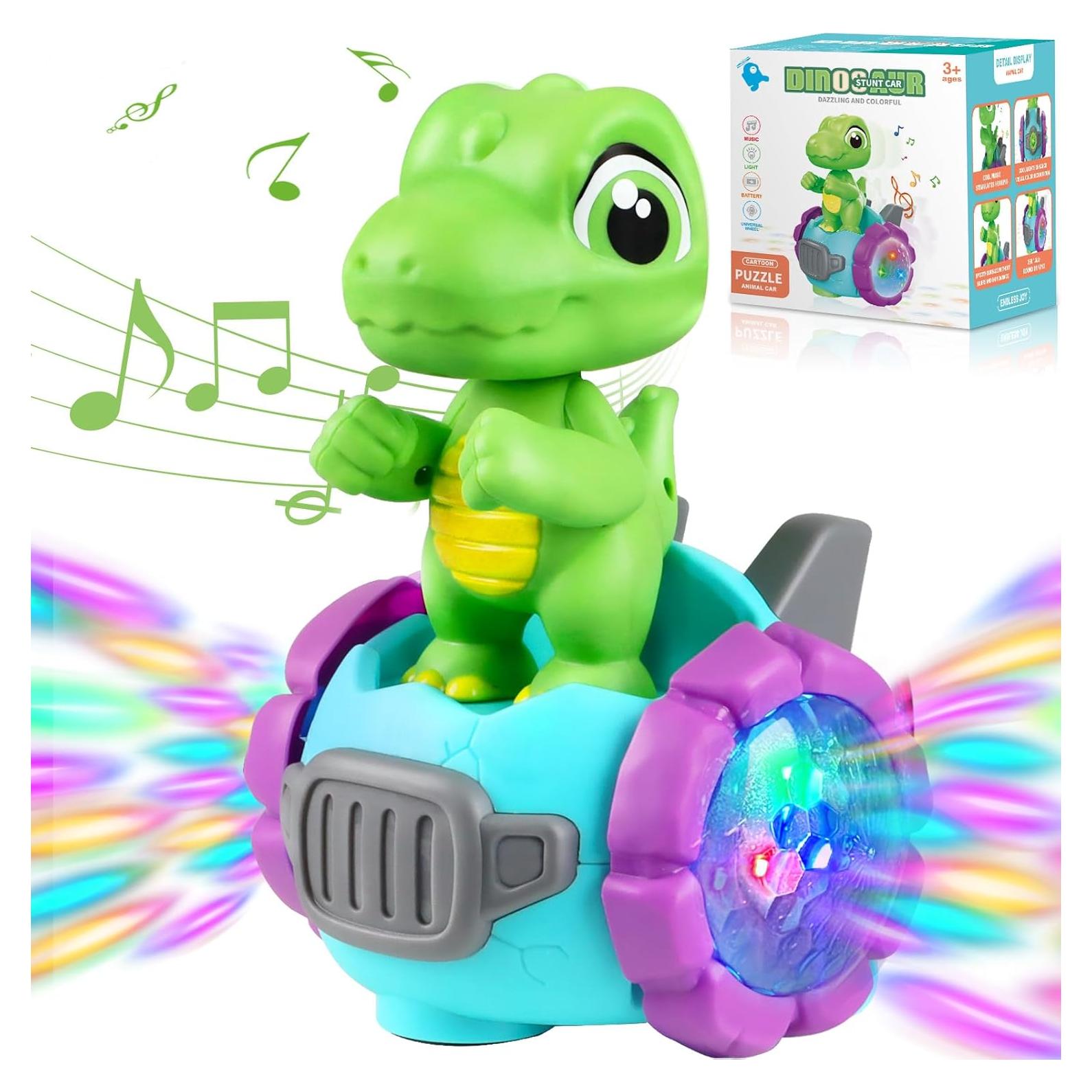 Robot Dinosaurio Interactivo Britik 12.5 cm para Niños 3-6 Años