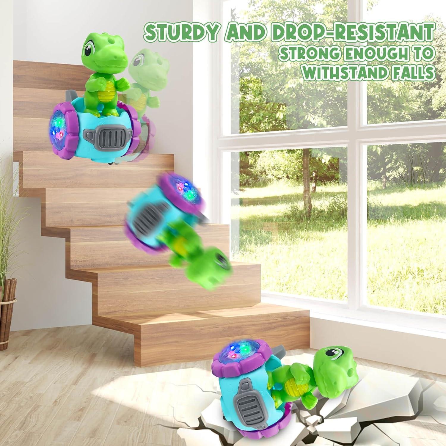 Robot Dinosaurio Interactivo Britik 12.5 cm para Niños 3-6 Años