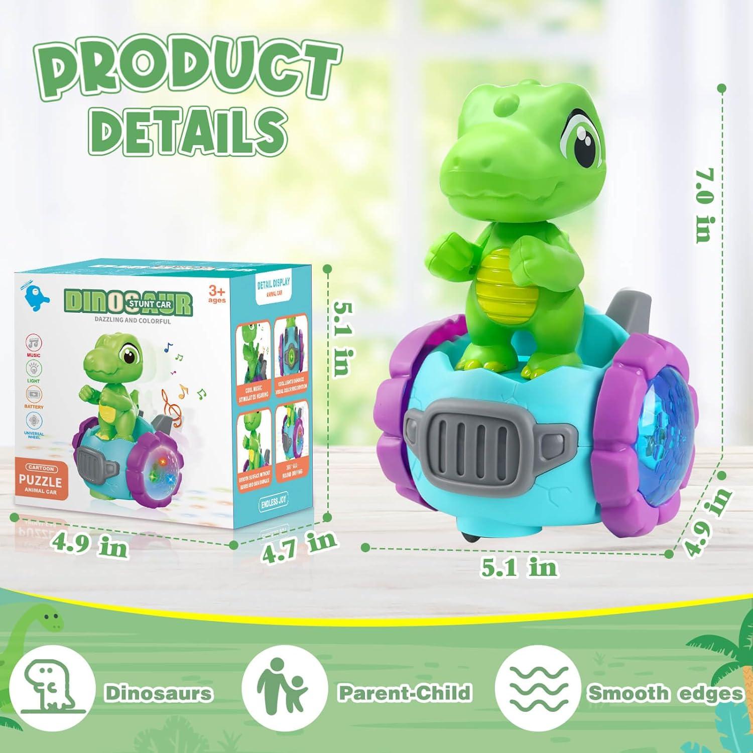 Robot Dinosaurio Interactivo Britik 12.5 cm para Niños 3-6 Años